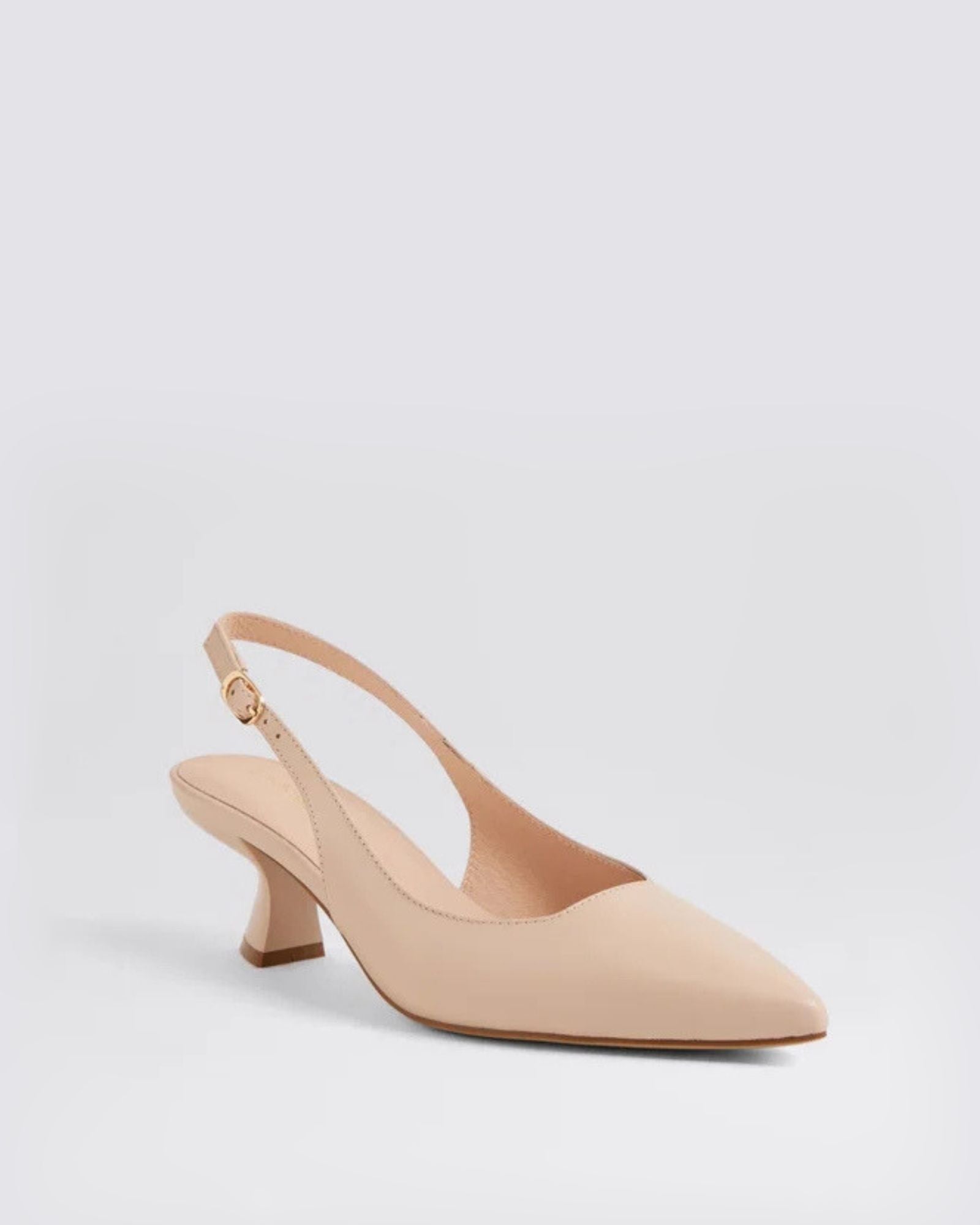 LINLY SLINGBACK HEELS NUDE