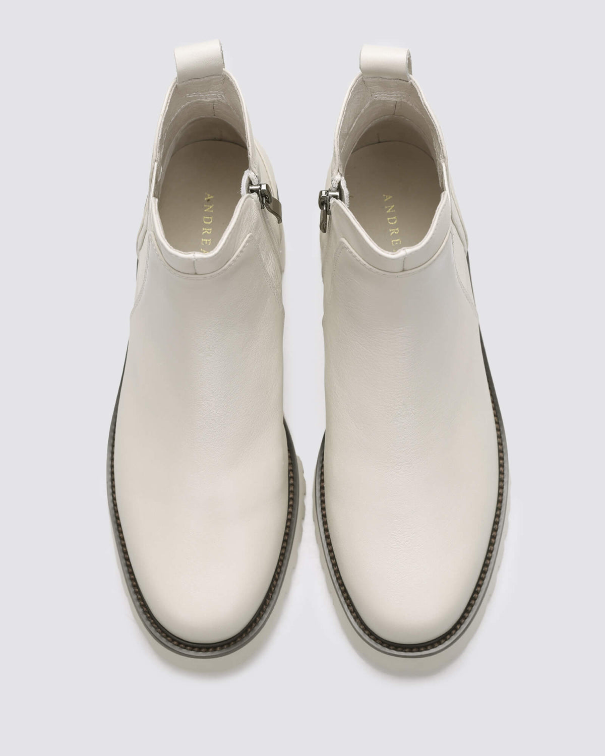 LIONESS ANKLE BOOTS CREAM