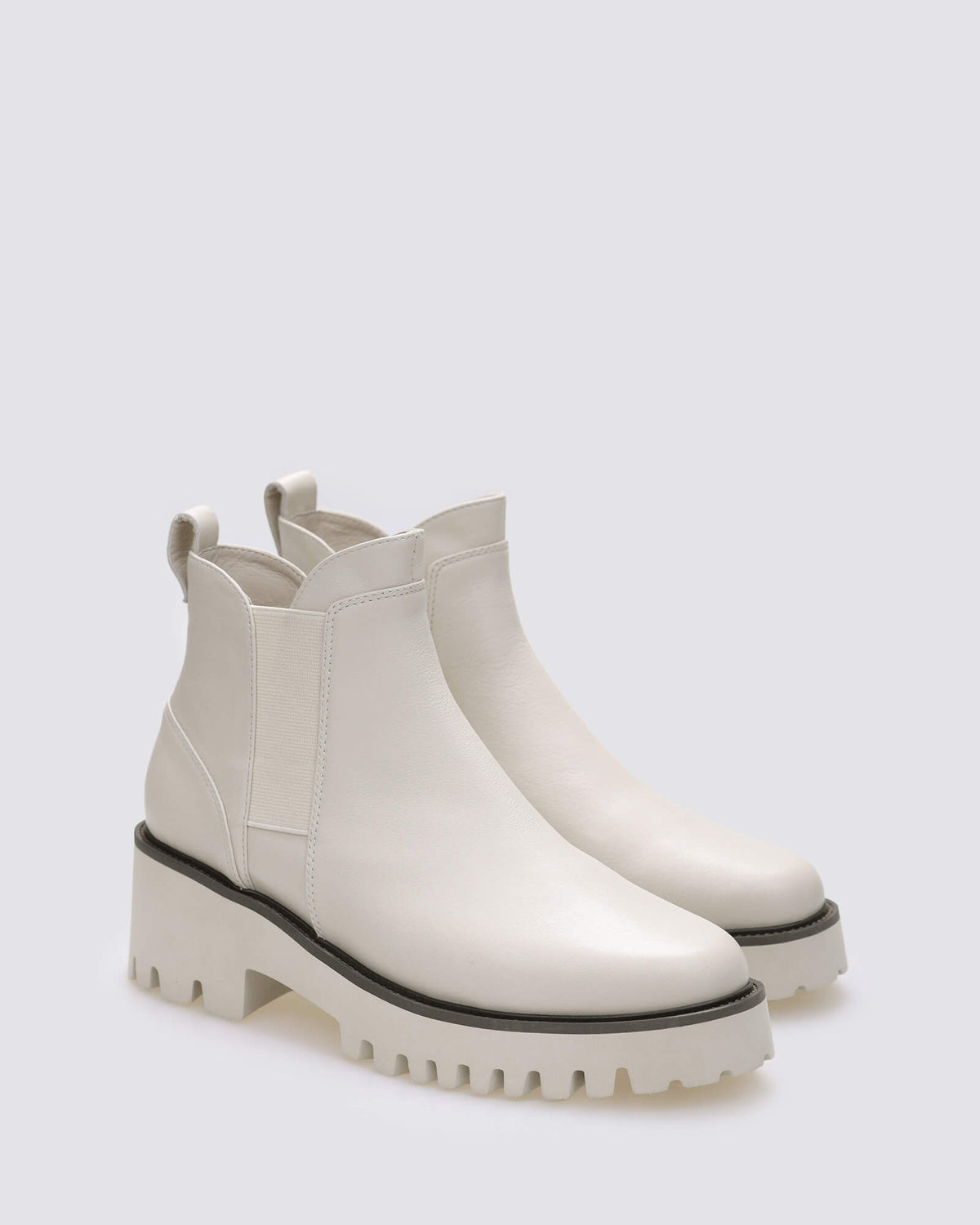 LIONESS ANKLE BOOTS CREAM