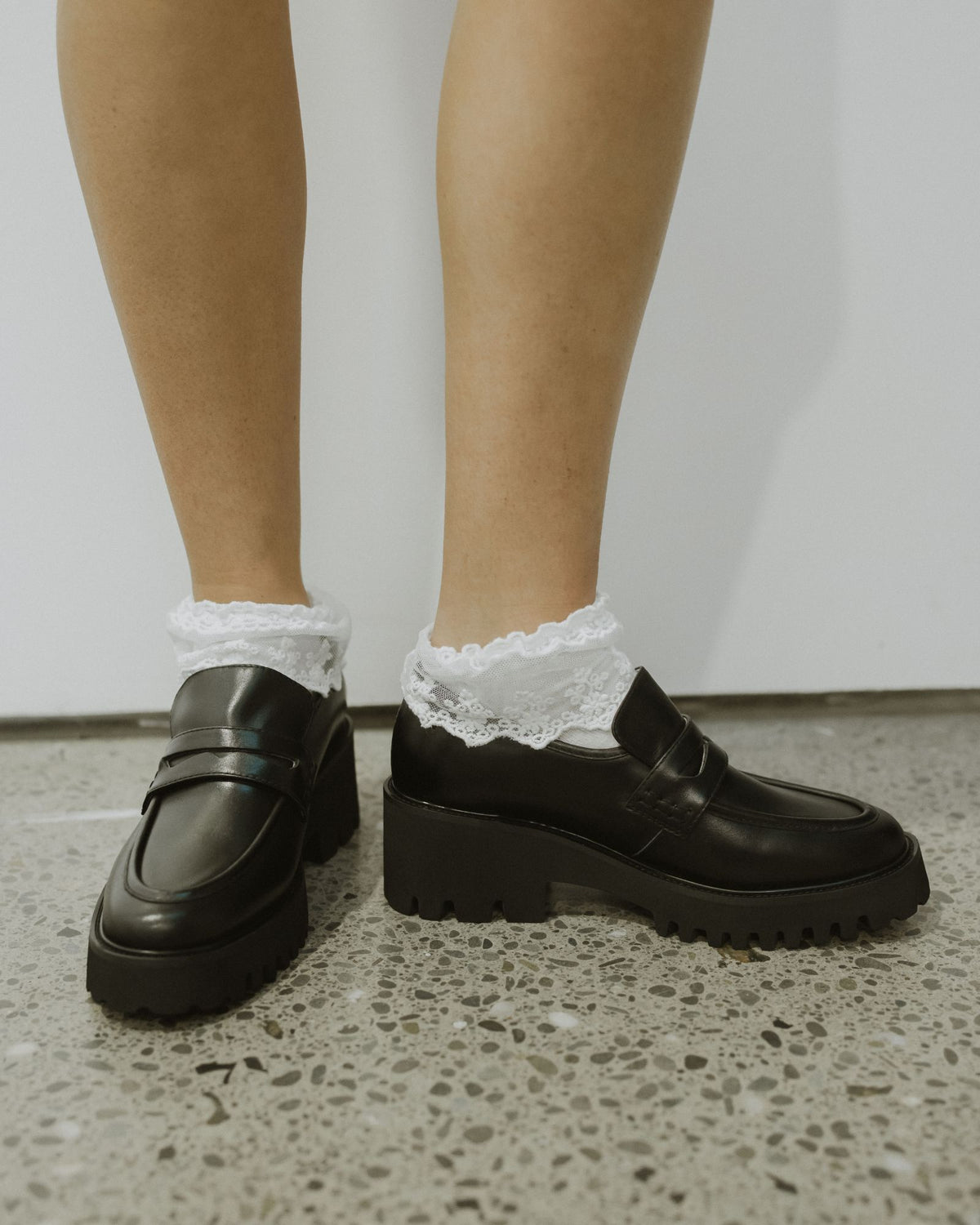 LOTTIE LOAFERS BLACK