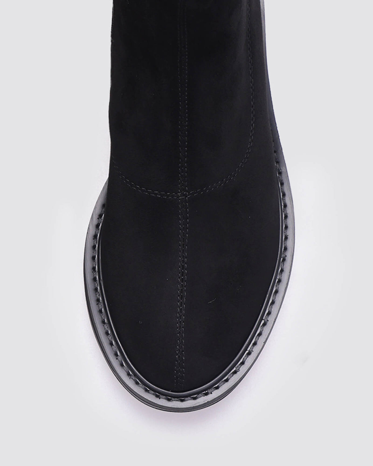 LOVEY BOOTS BLACK MICROFIBRE