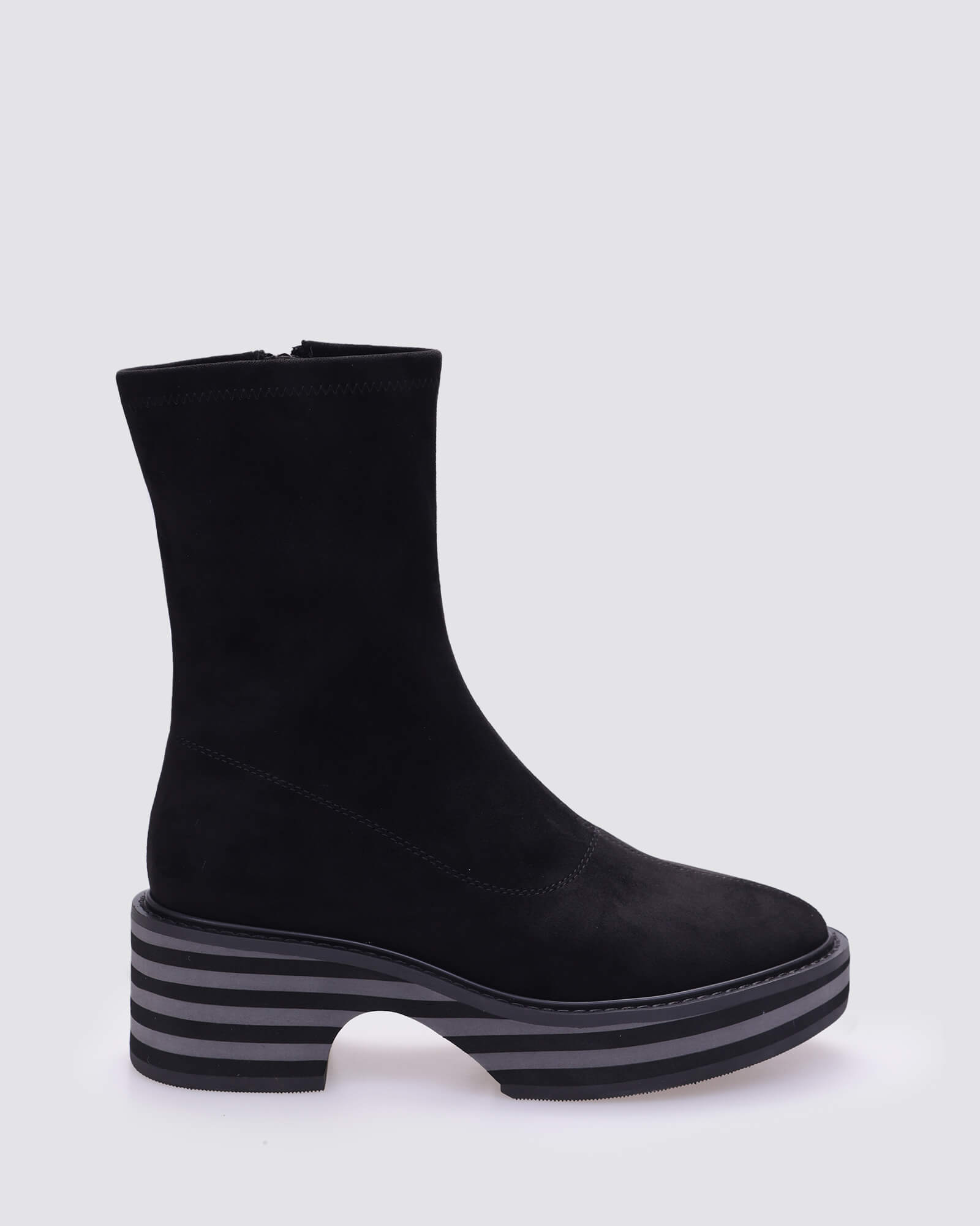 LOVEY BOOTS BLACK MICROFIBRE