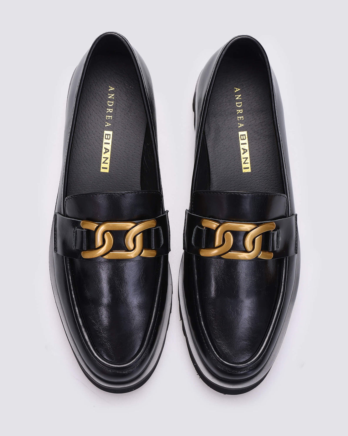 LUNA LOAFERS BLACK LEATHER