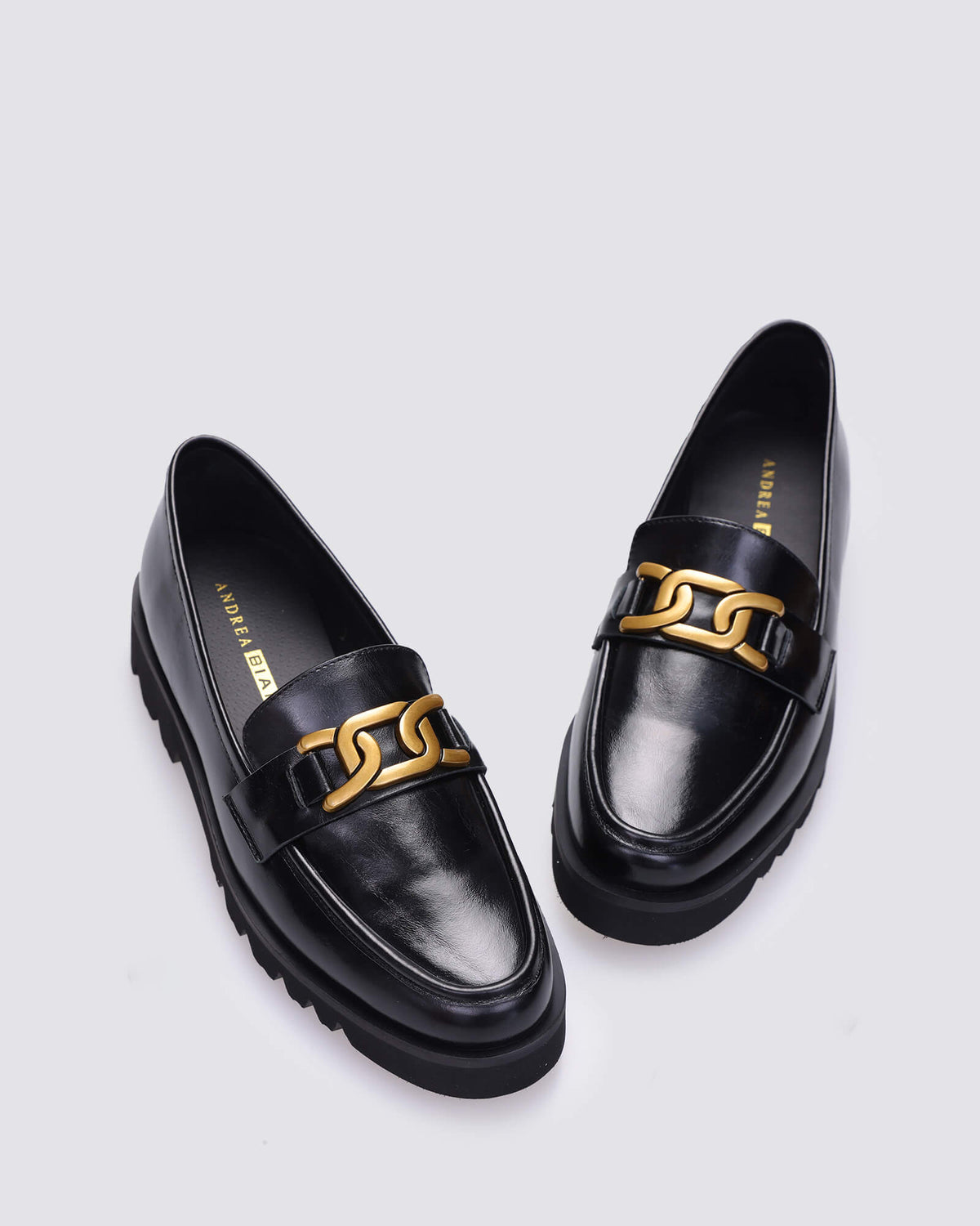 LUNA LOAFERS BLACK LEATHER