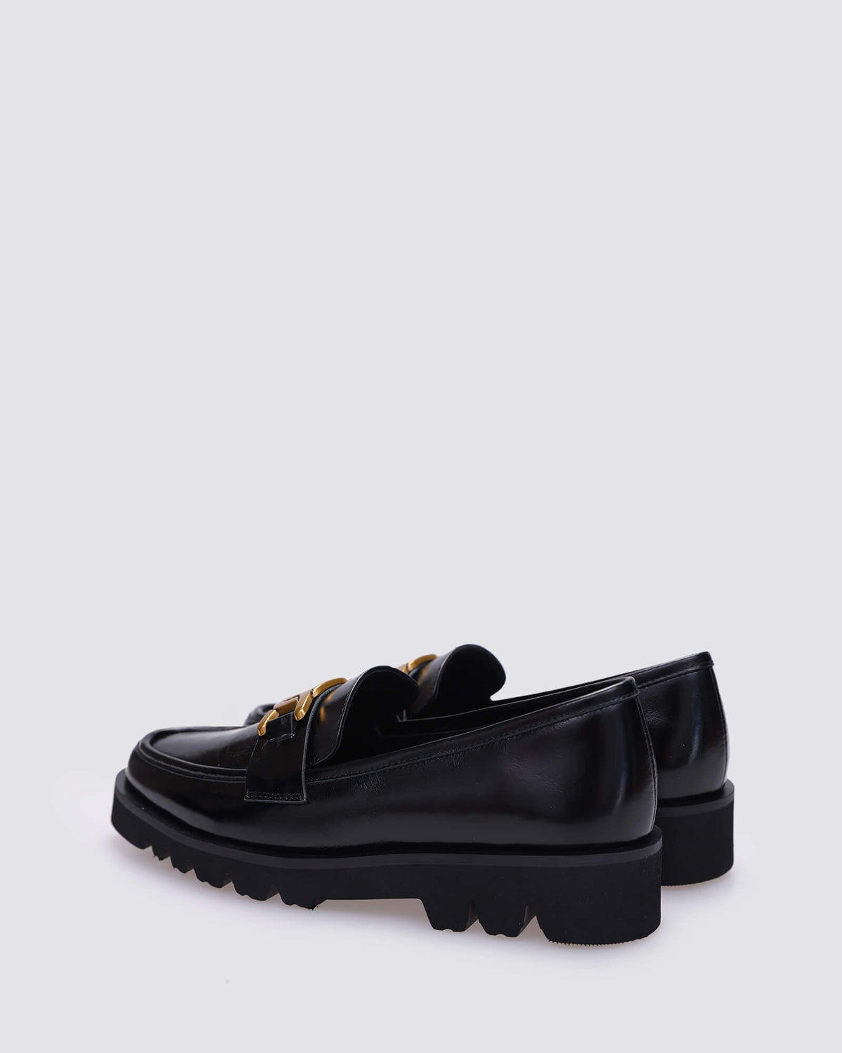LUNA LOAFERS BLACK LEATHER