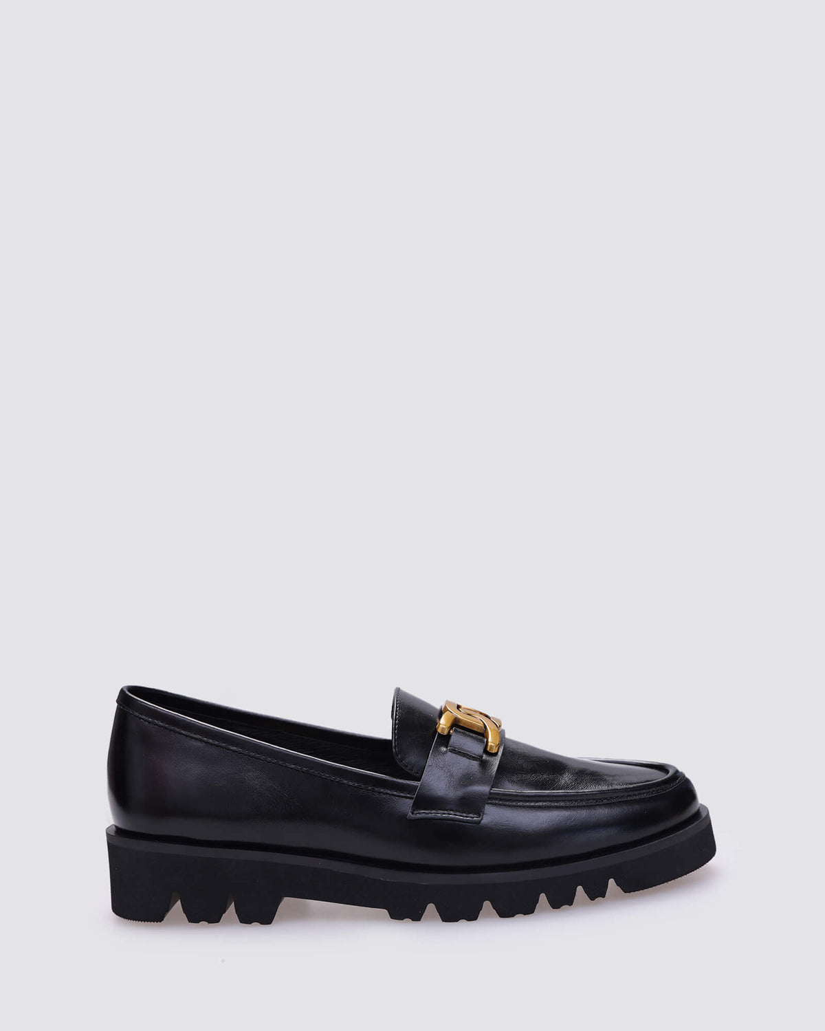 LUNA LOAFERS BLACK LEATHER