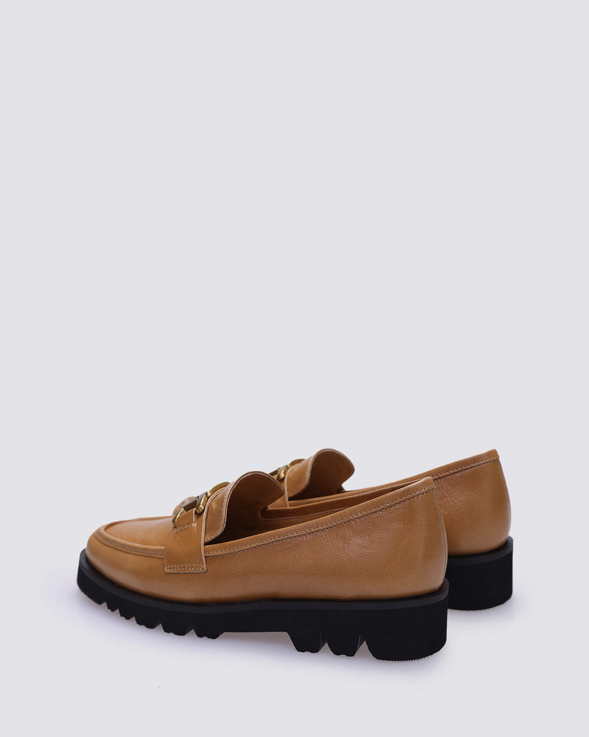 LUNA LOAFERS CAMEL LEATHER