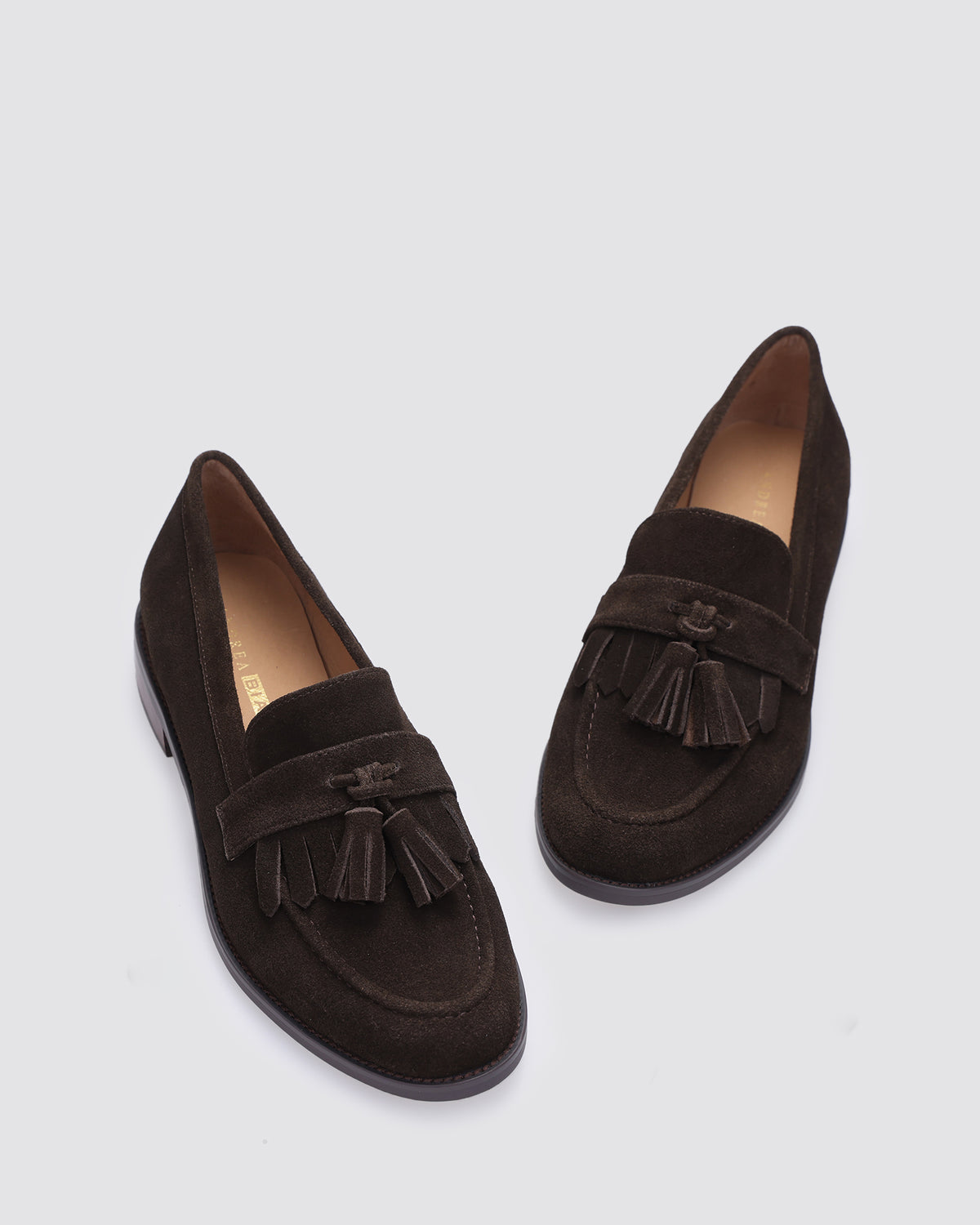 LUSH LOAFERS CHOCOLATE SUEDE
