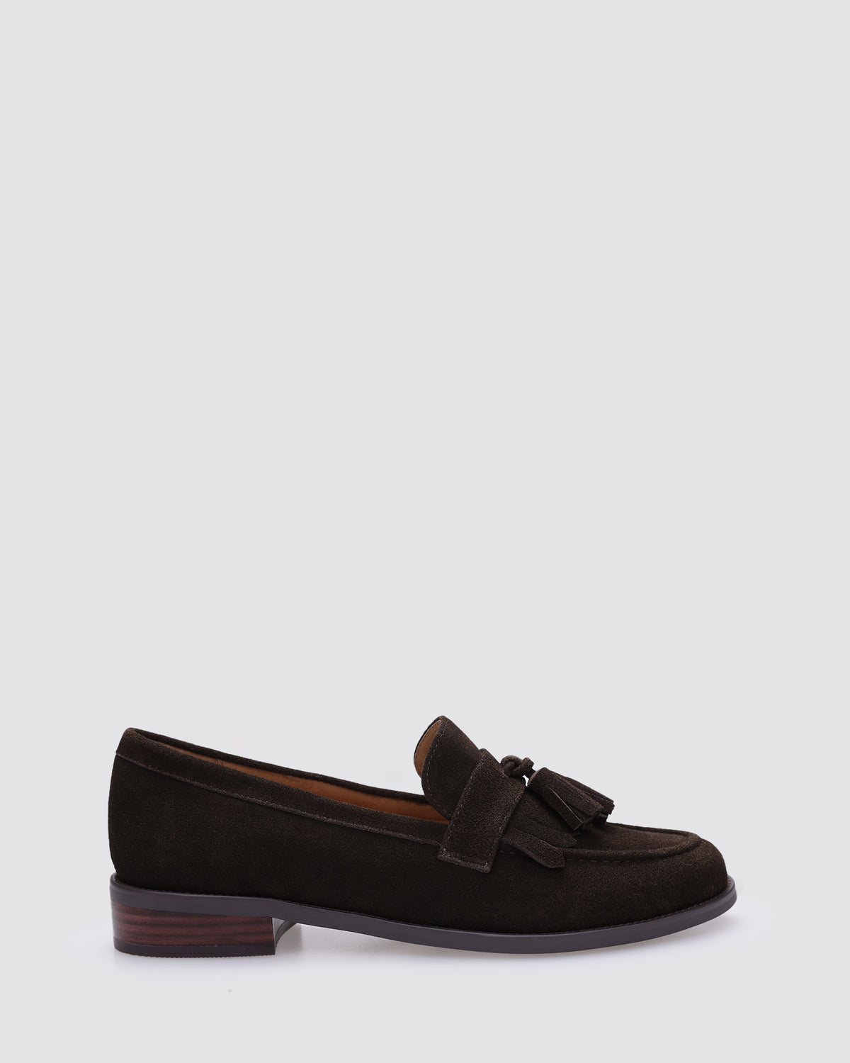 LUSH LOAFERS CHOCOLATE SUEDE