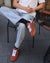 BASESHOT 224 1 SMA SNEAKERS BROWN LEATHER