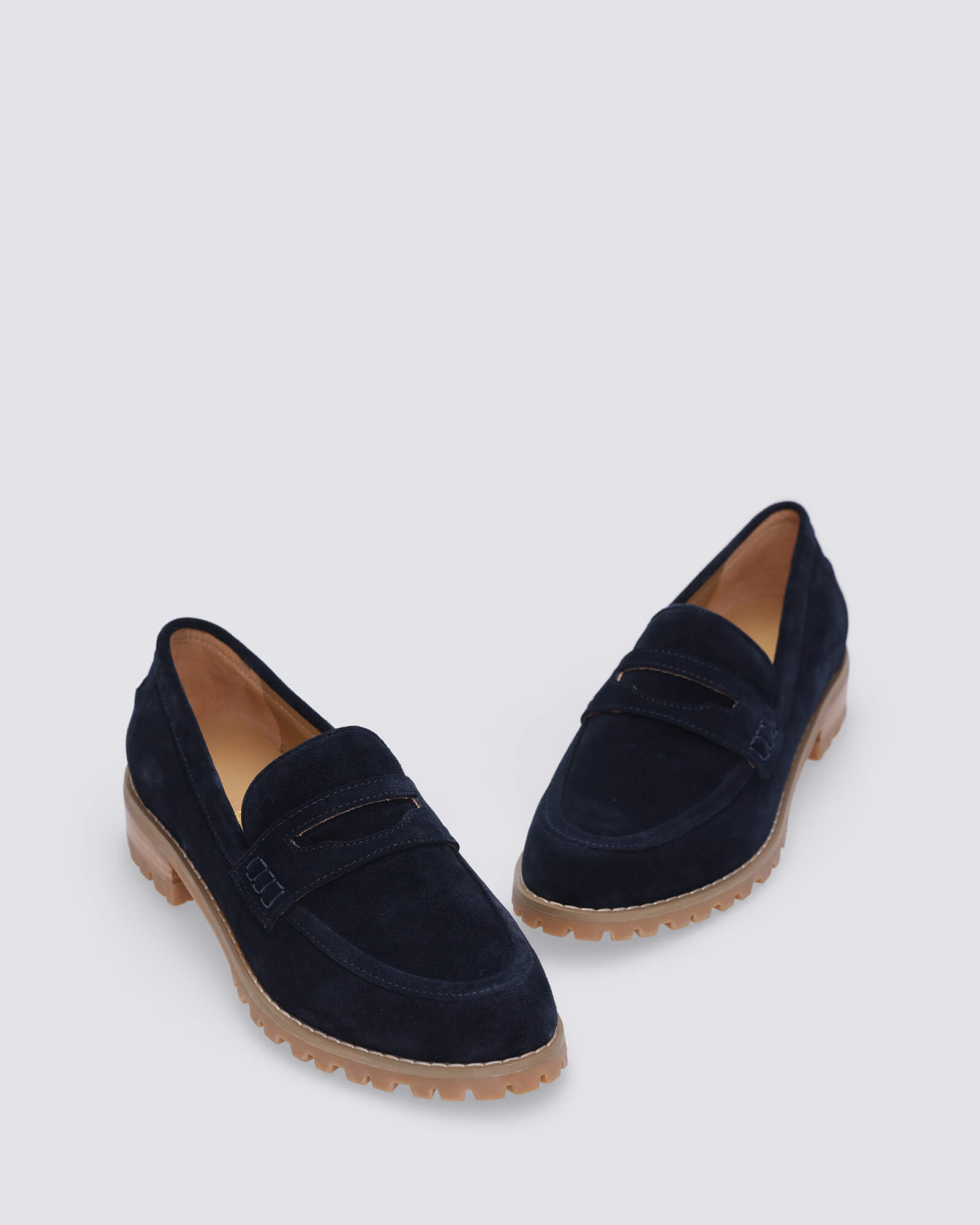 MANDY LOAFERS NAVY SUEDE