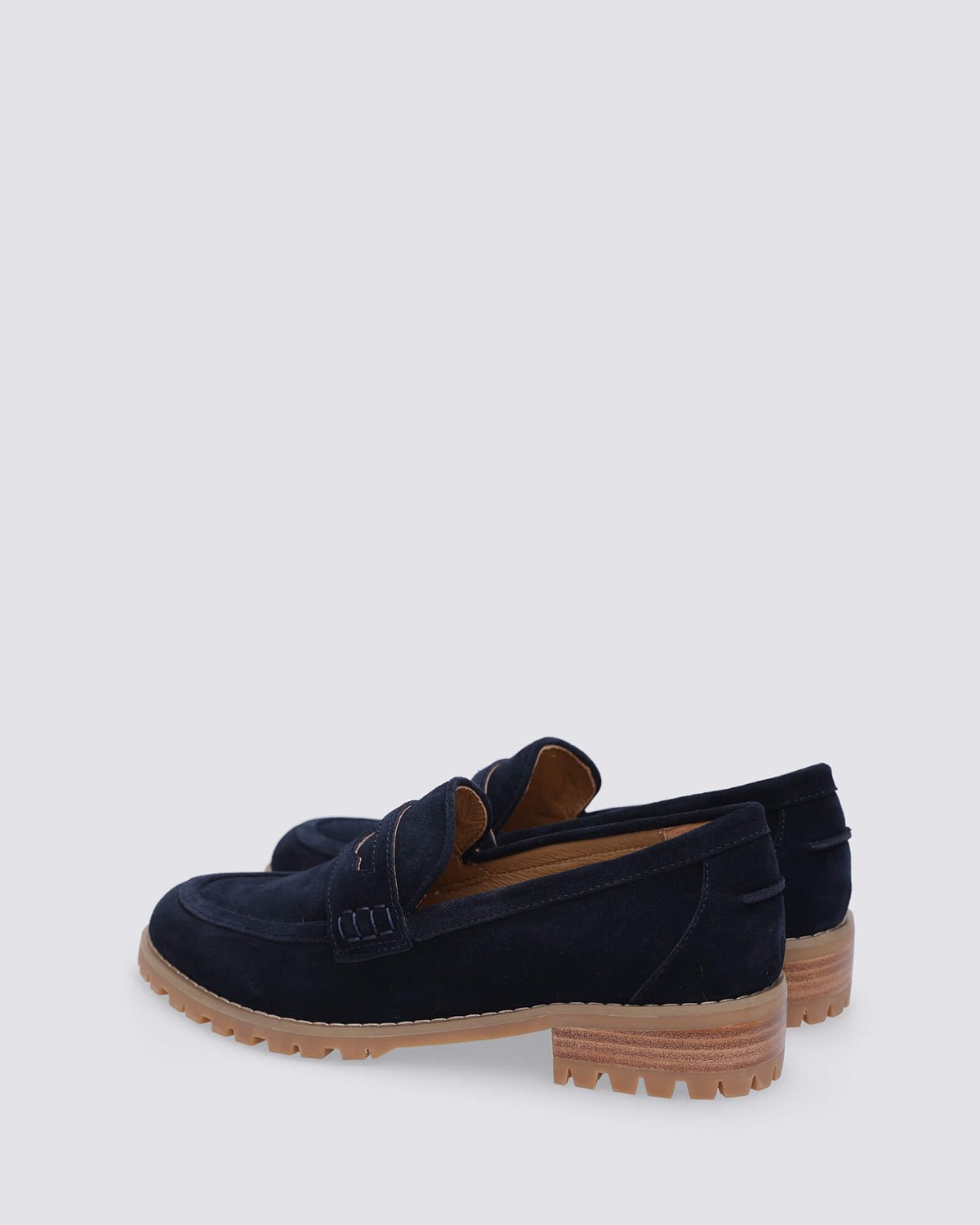 MANDY LOAFERS NAVY SUEDE