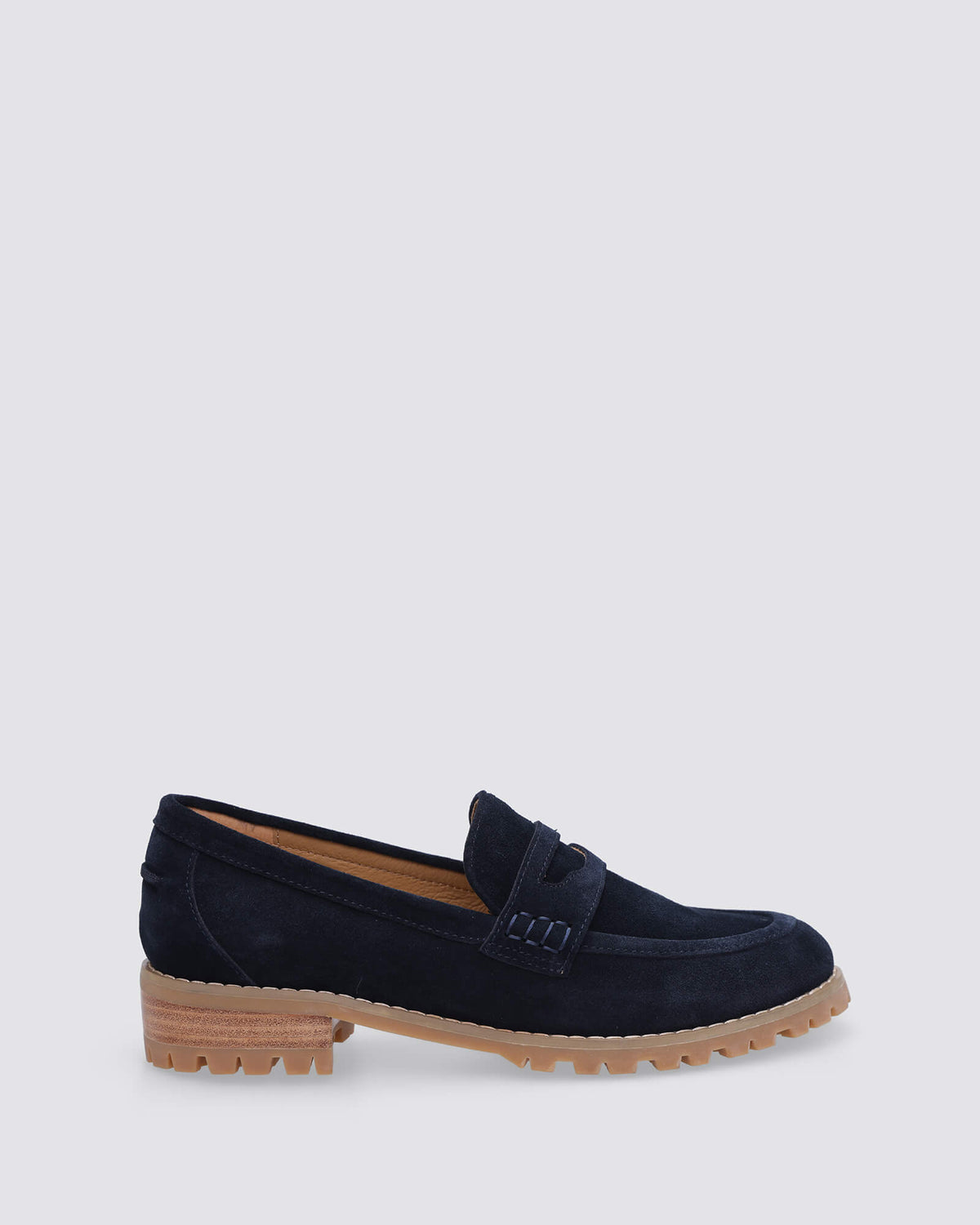 MANDY LOAFERS NAVY SUEDE