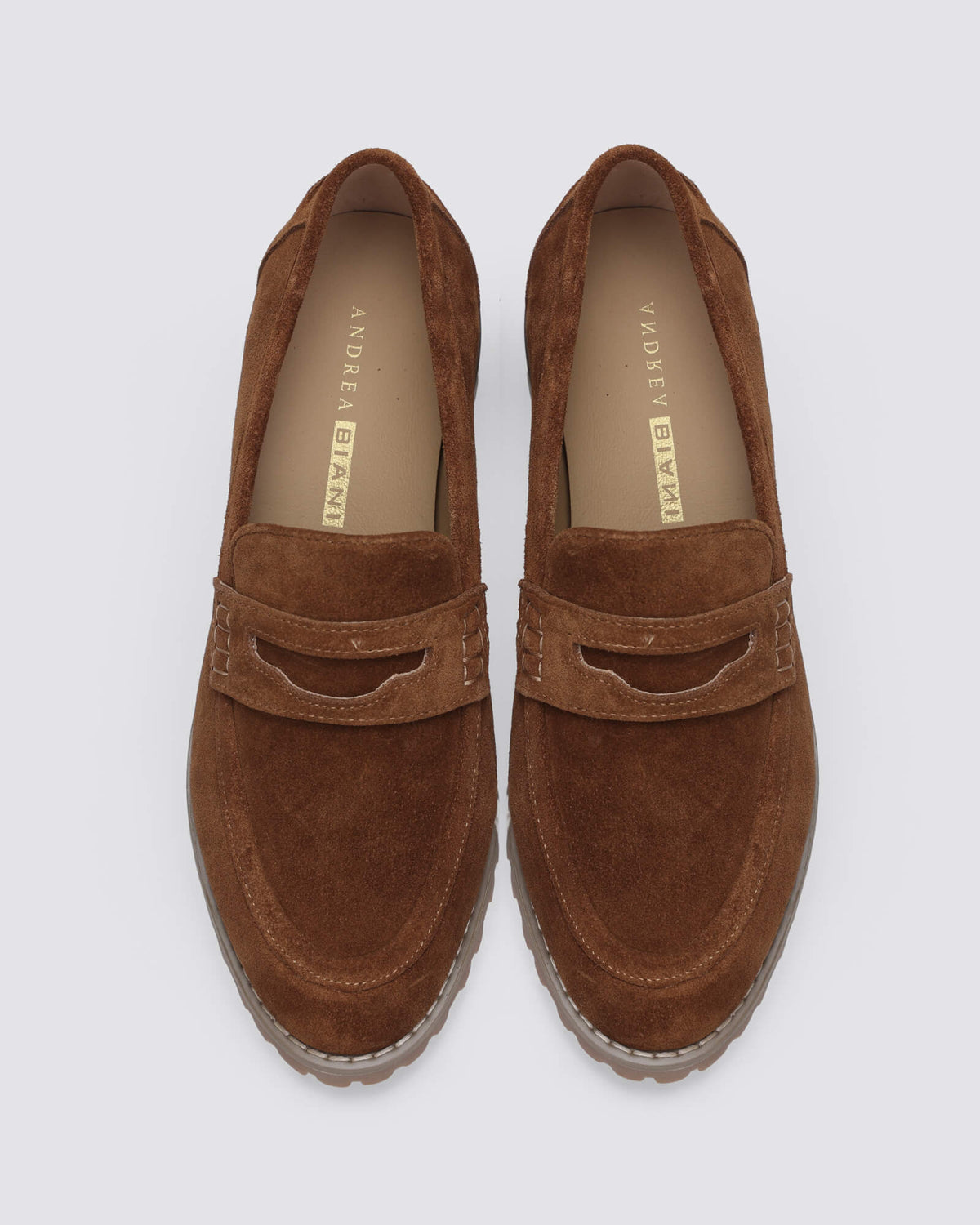 MANDY LAOFERS TAN SUEDE