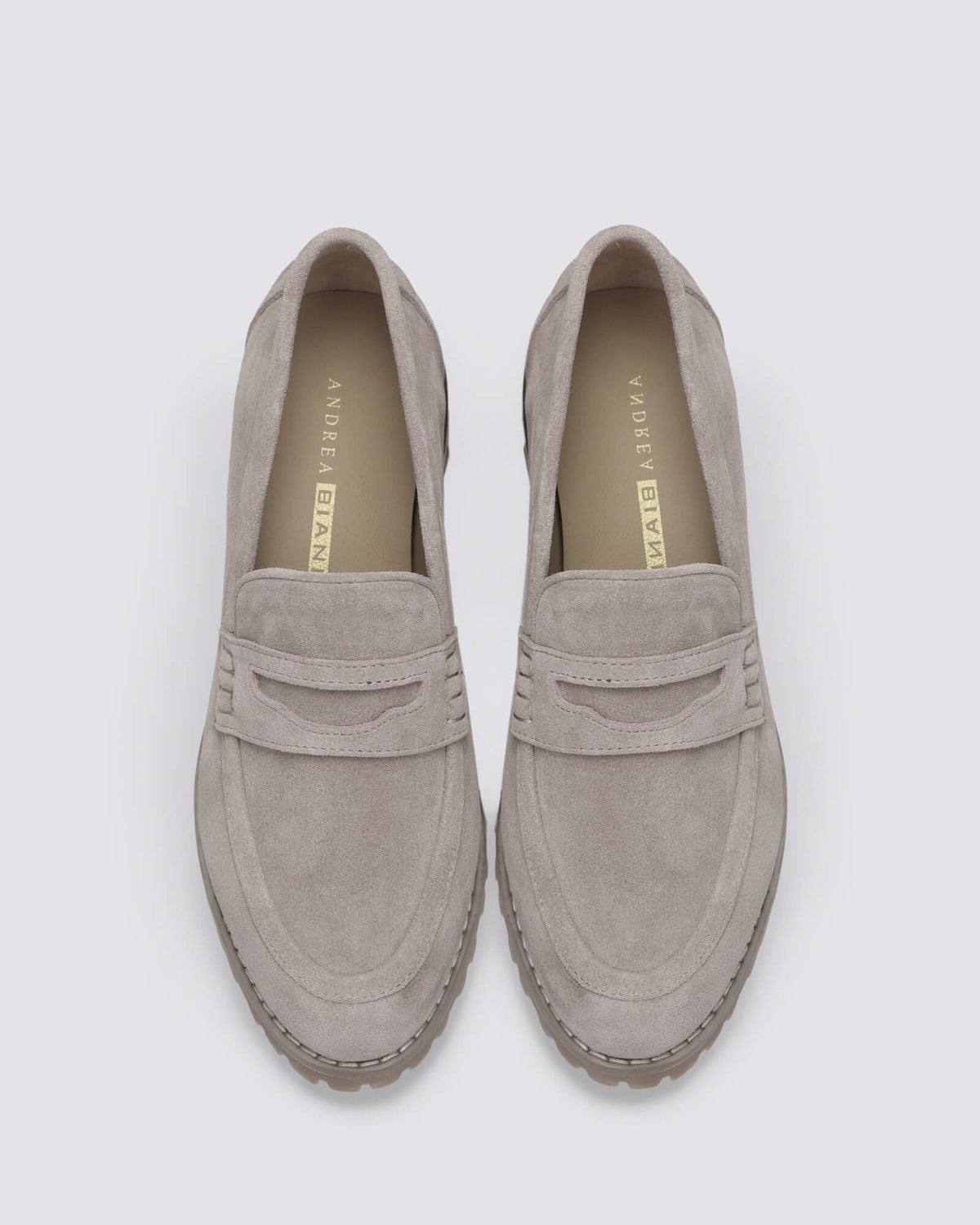 MANDY LOAFERS TAUPE SUEDE
