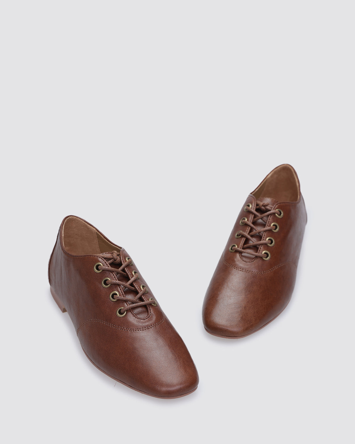 MARELLA FLAT SHOES COGNAC