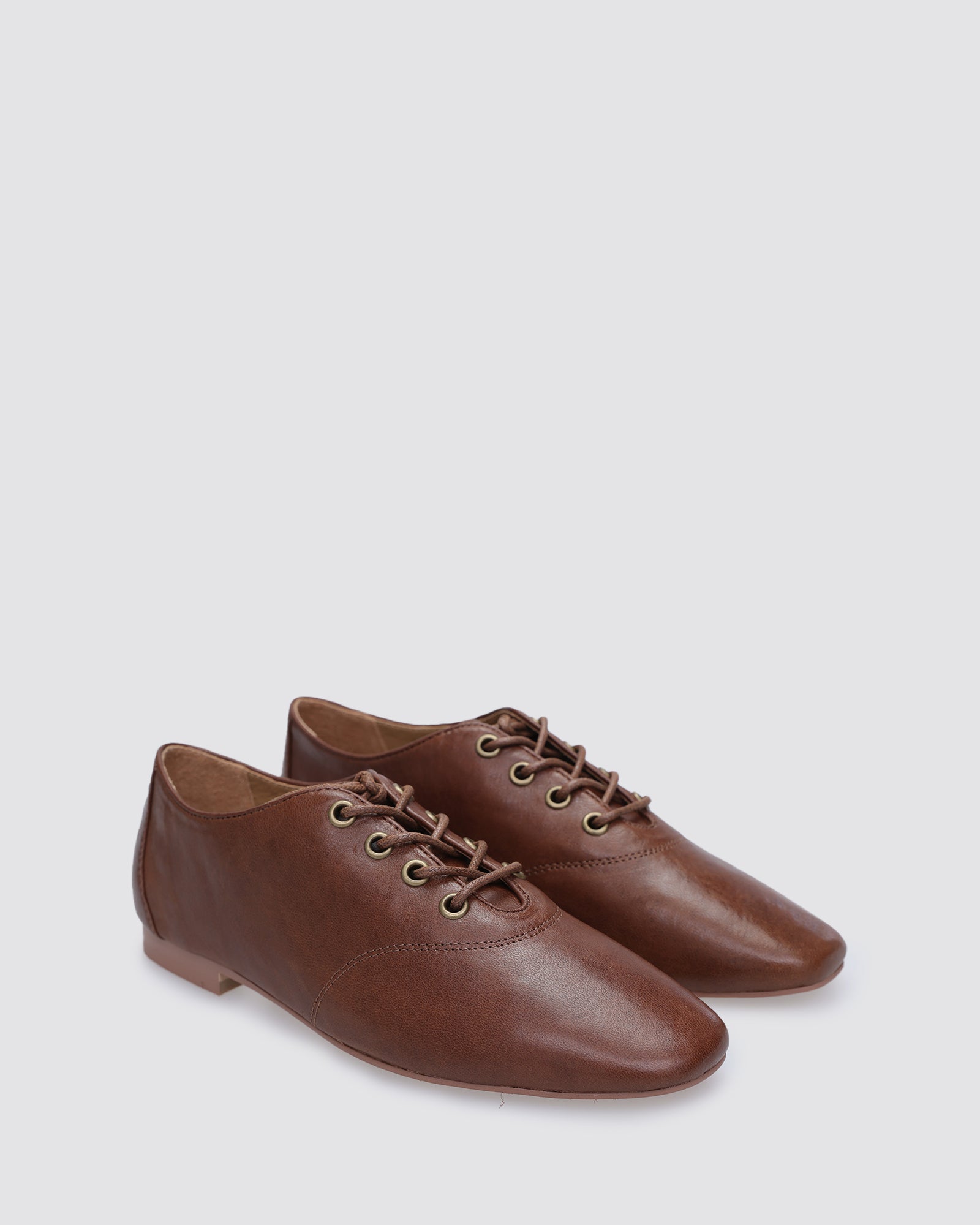 MARELLA FLAT SHOES COGNAC
