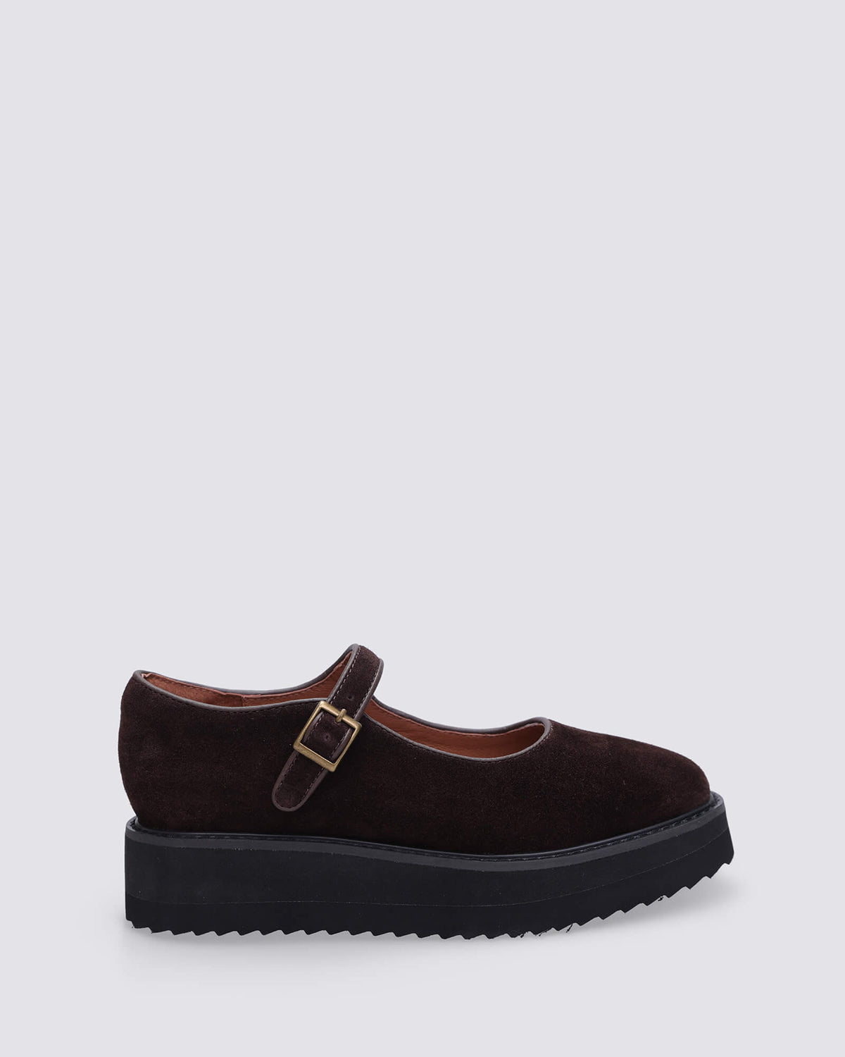 MAVEN PLATFORM MARY JANES CHOCOLATE
