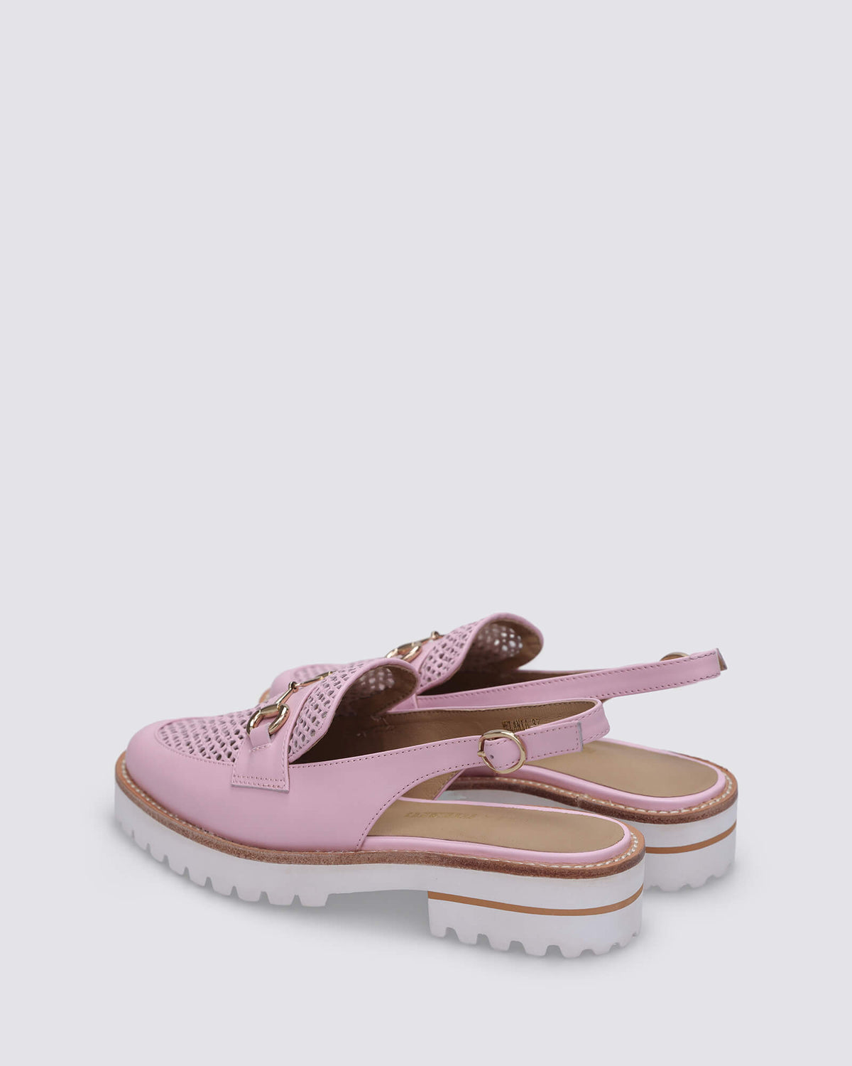 MELANIA SLINGBACK FLATS BLOSSOM PINK