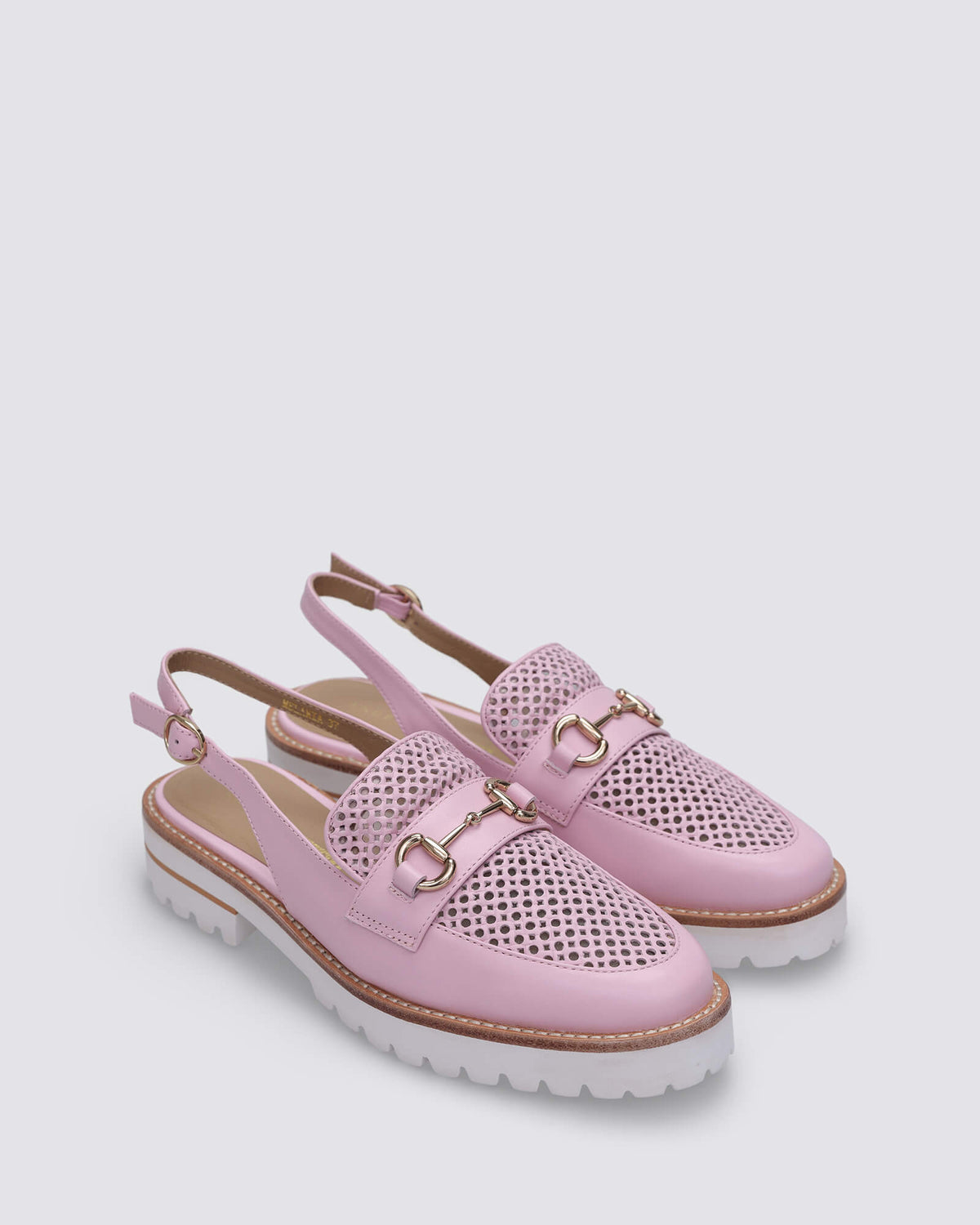 MELANIA SLINGBACK FLATS BLOSSOM PINK