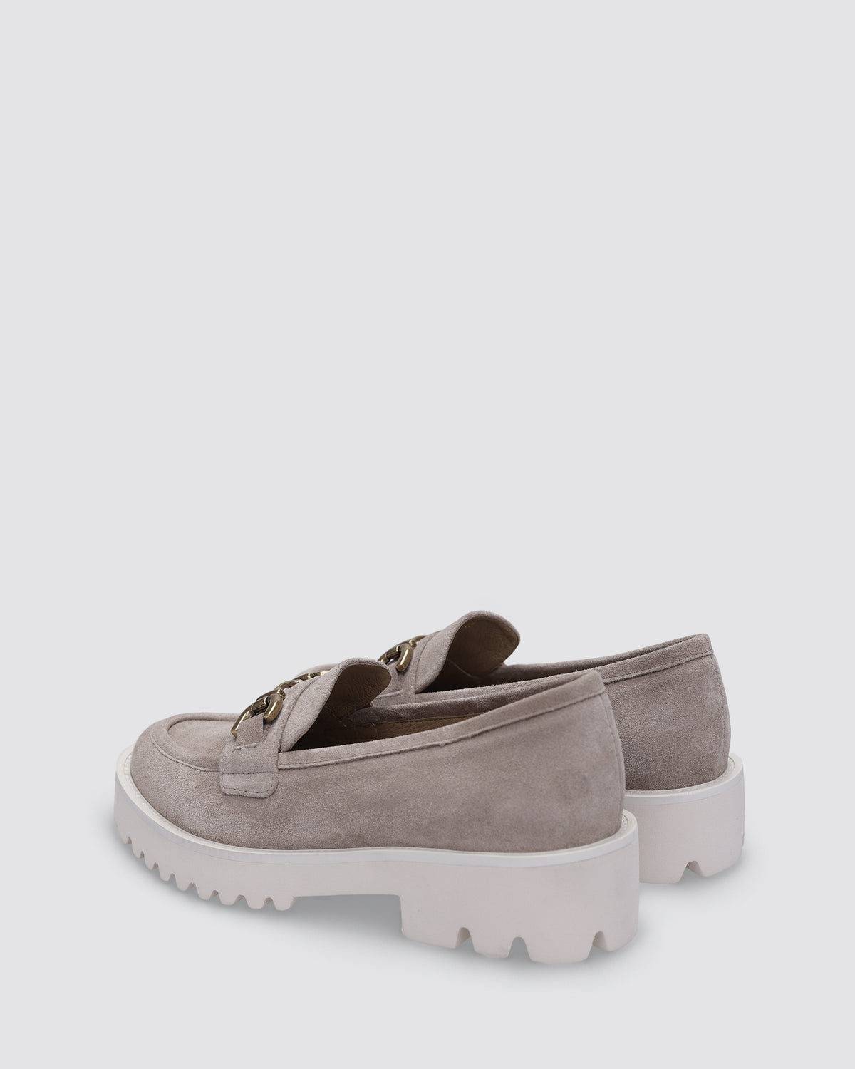 MILAN LOAFERS TAUPE SUEDE