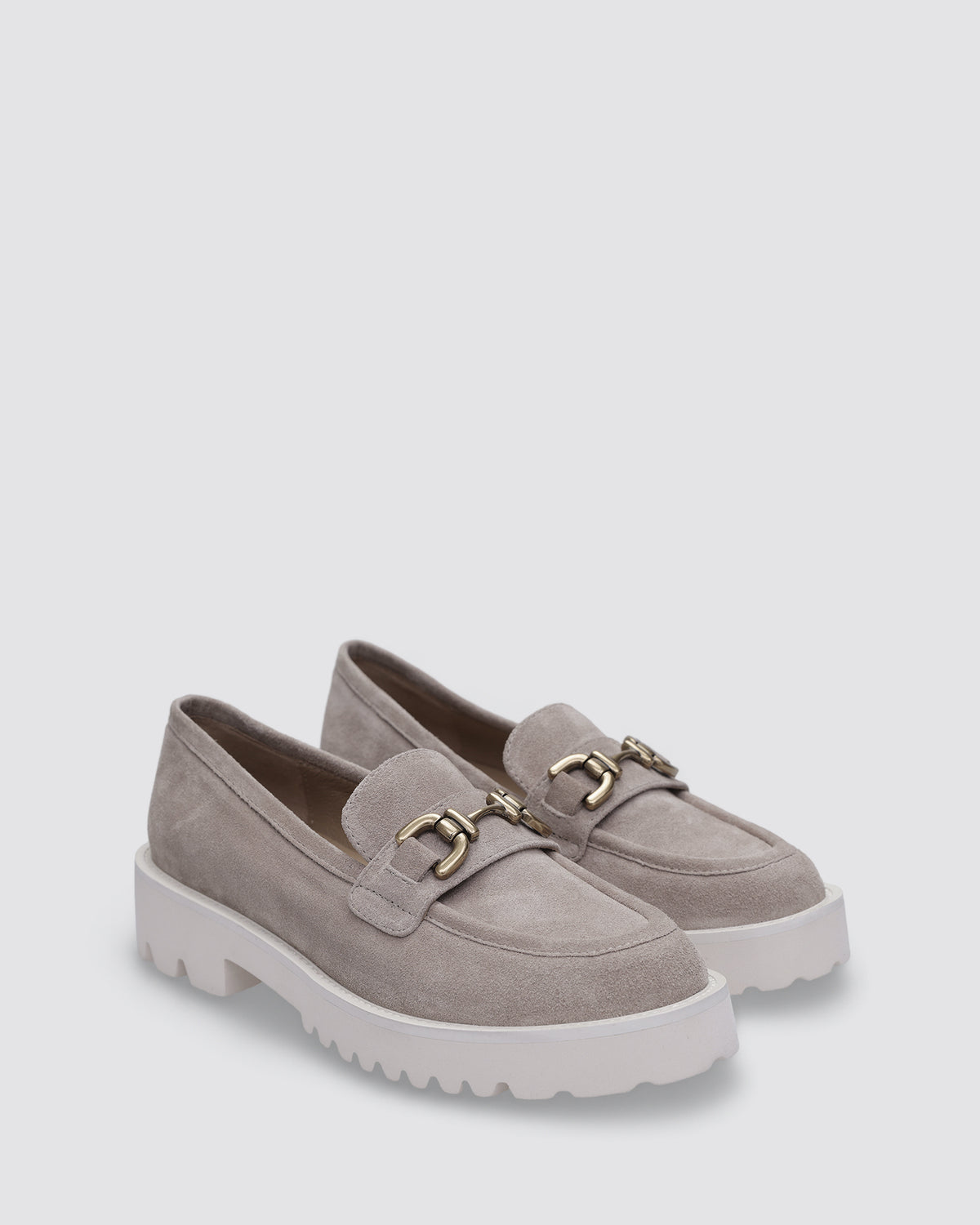 MILAN LOAFERS TAUPE SUEDE