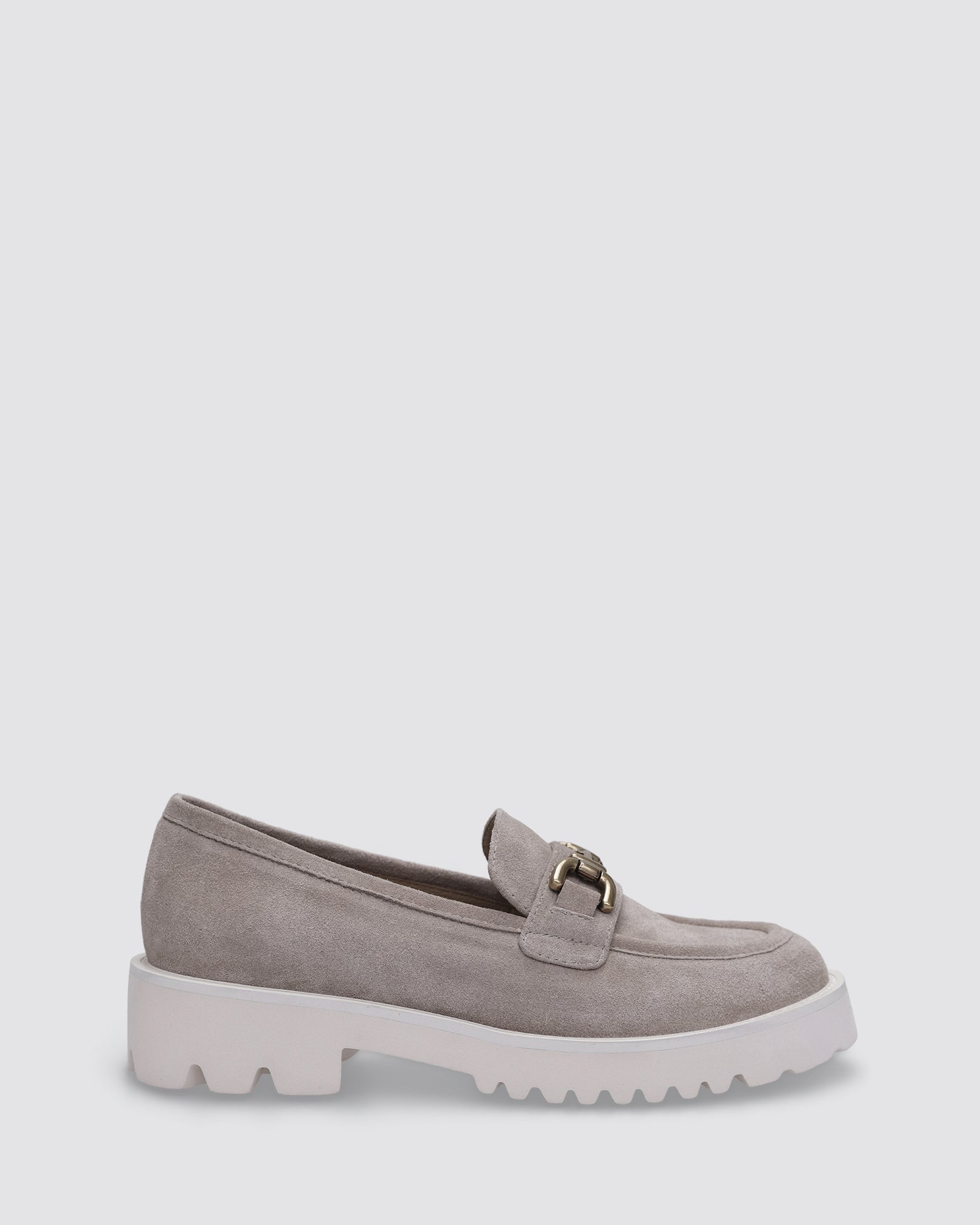 MILAN LOAFERS TAUPE SUEDE