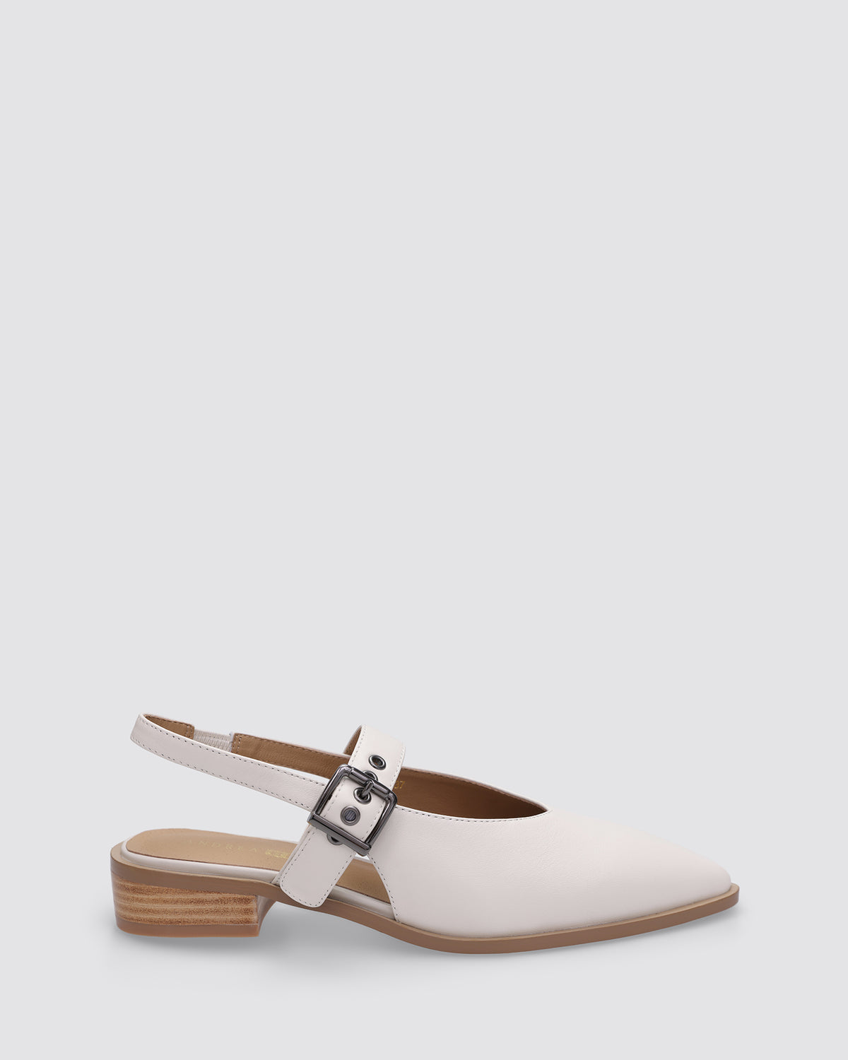 MIRA SLINGBACK BONE LEATHER