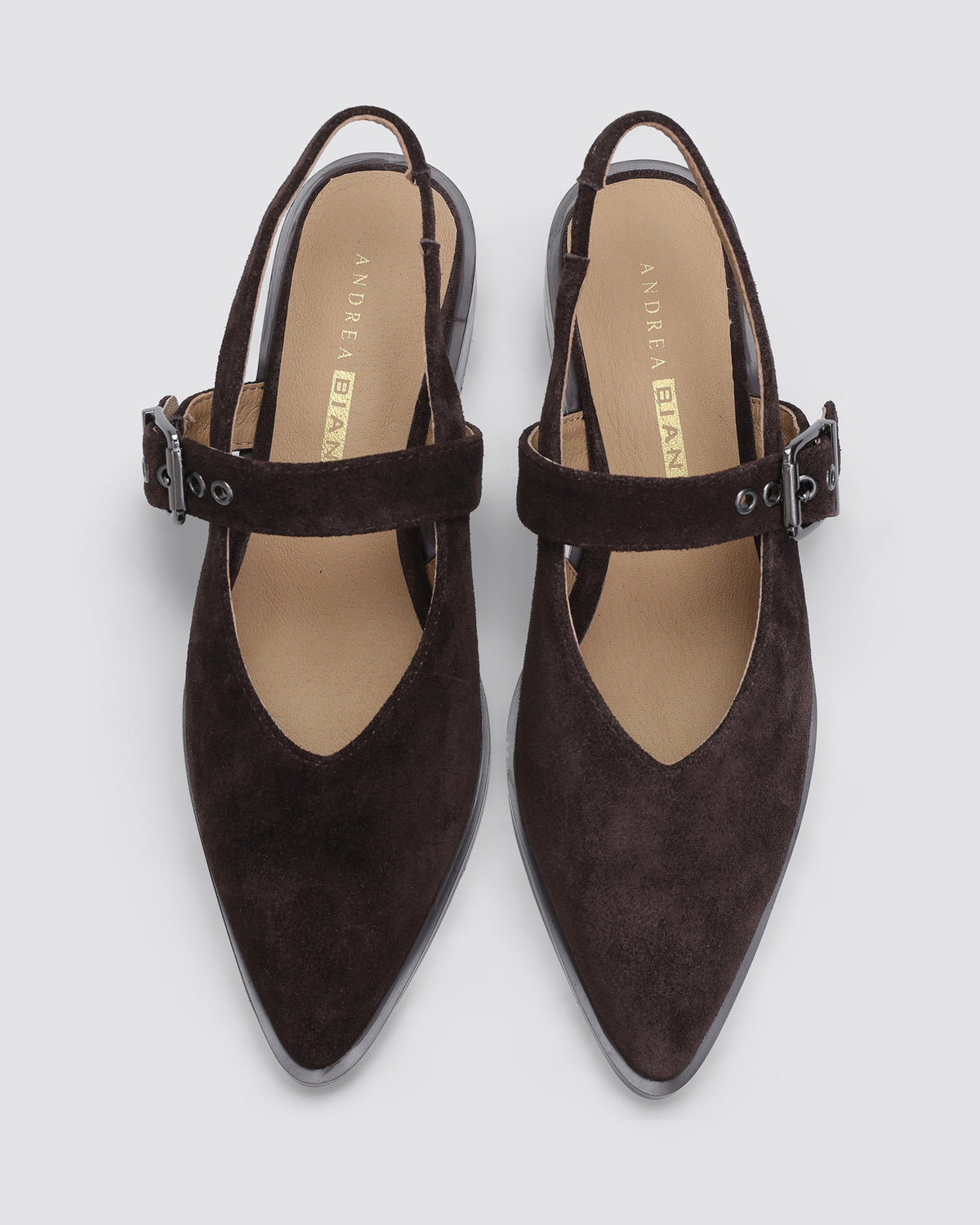 MIRA SLINGBACK CHOCOLATE SUEDE