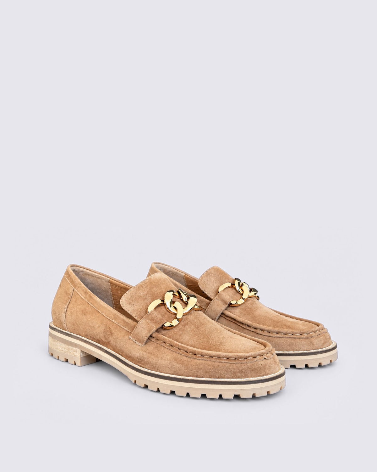 MISIMA W-ZR LOAFERS LIGHT CHOCOLATE SUEDE