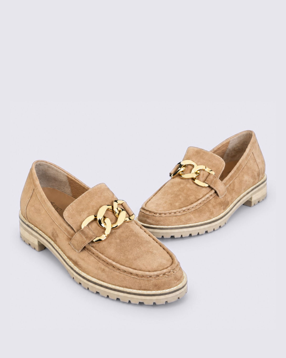 MISIMA W-ZR LOAFERS LIGHT CHOCOLATE SUEDE