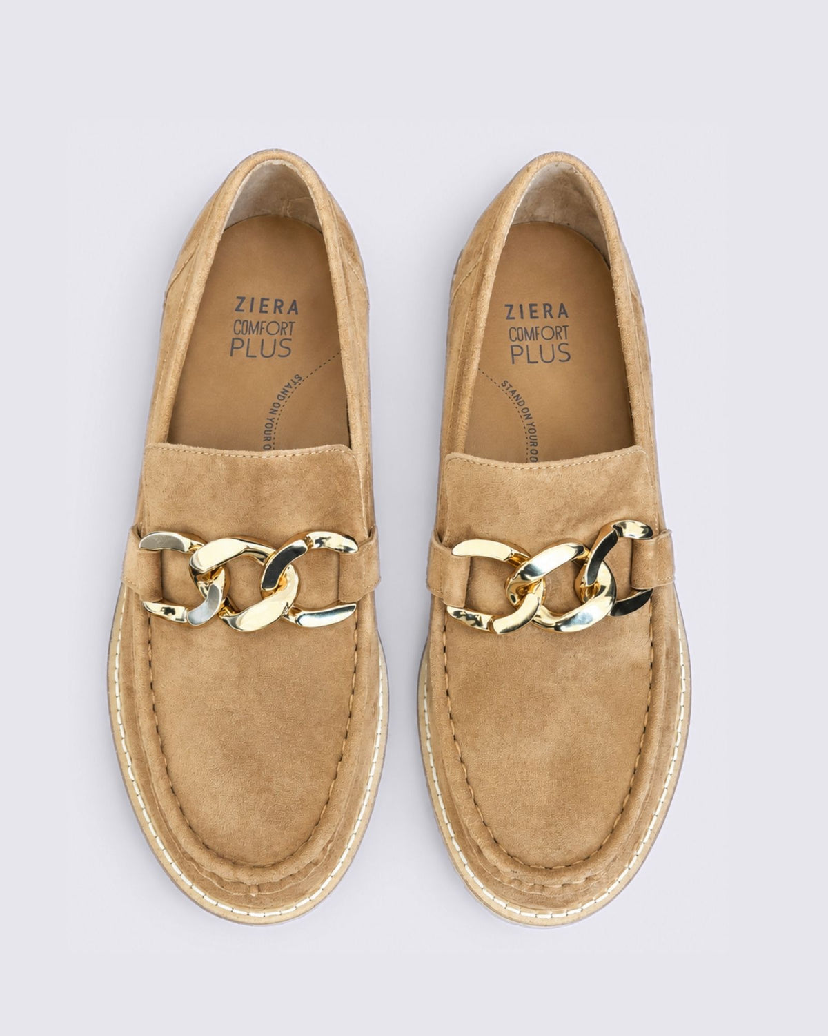 MISIMA W-ZR LOAFERS LIGHT CHOCOLATE SUEDE
