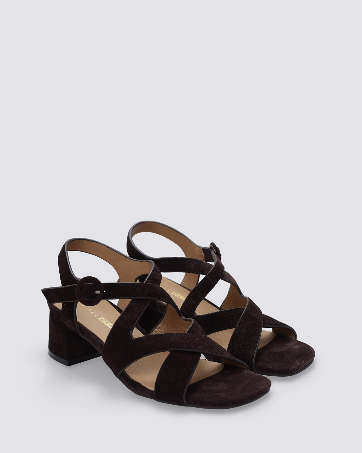 MISTELLE HEELS CHOCOLATE SUEDE