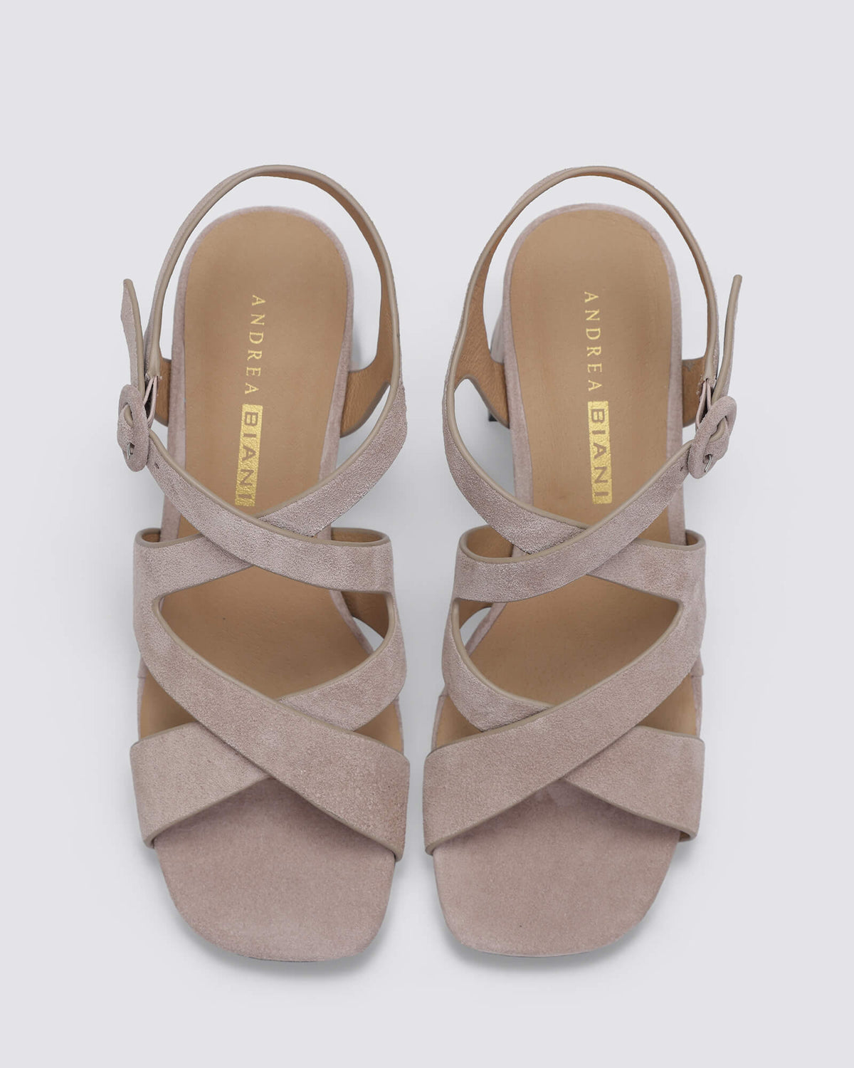 MISTELLE HEELS TAUPE SUEDE