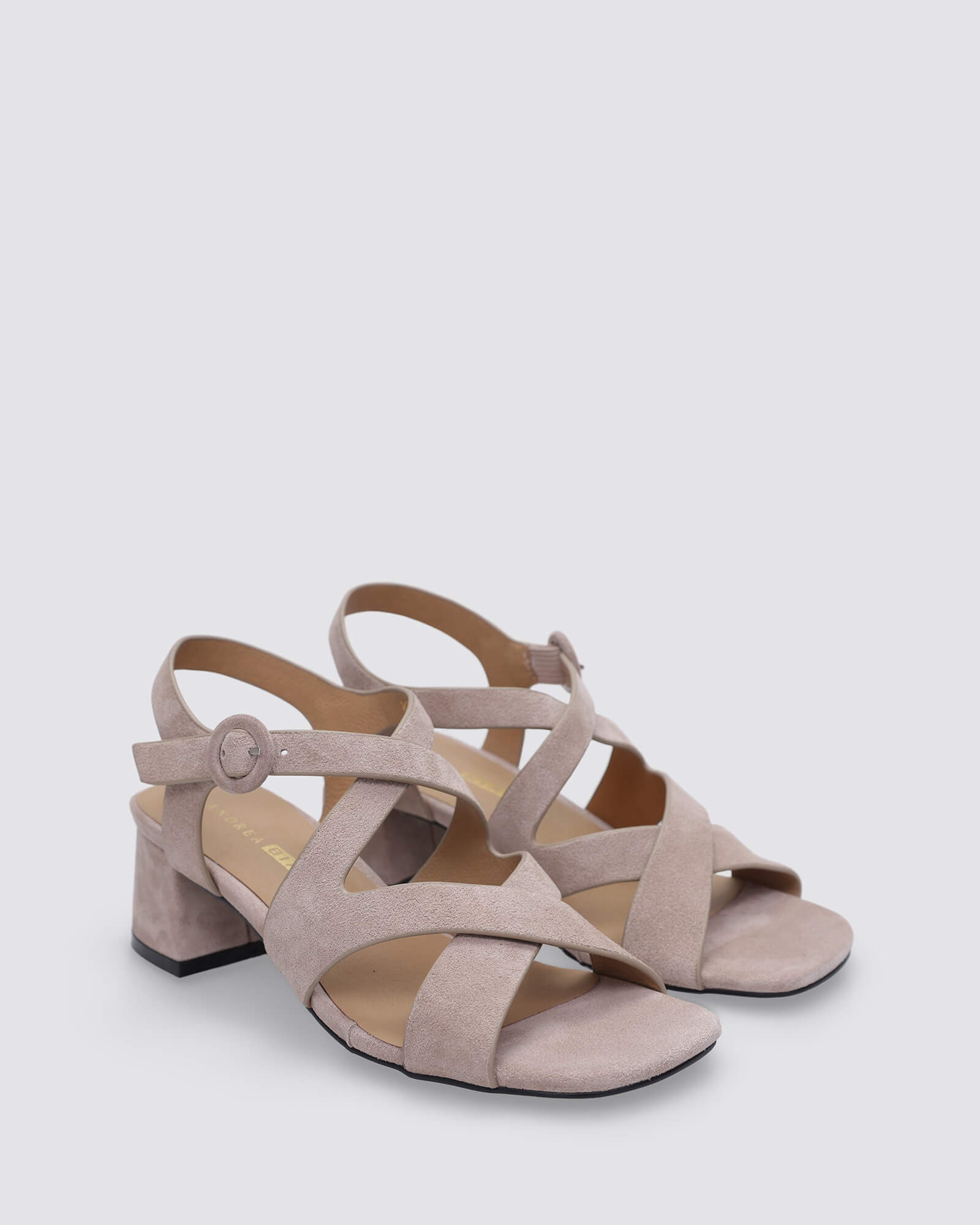 MISTELLE HEELS TAUPE SUEDE
