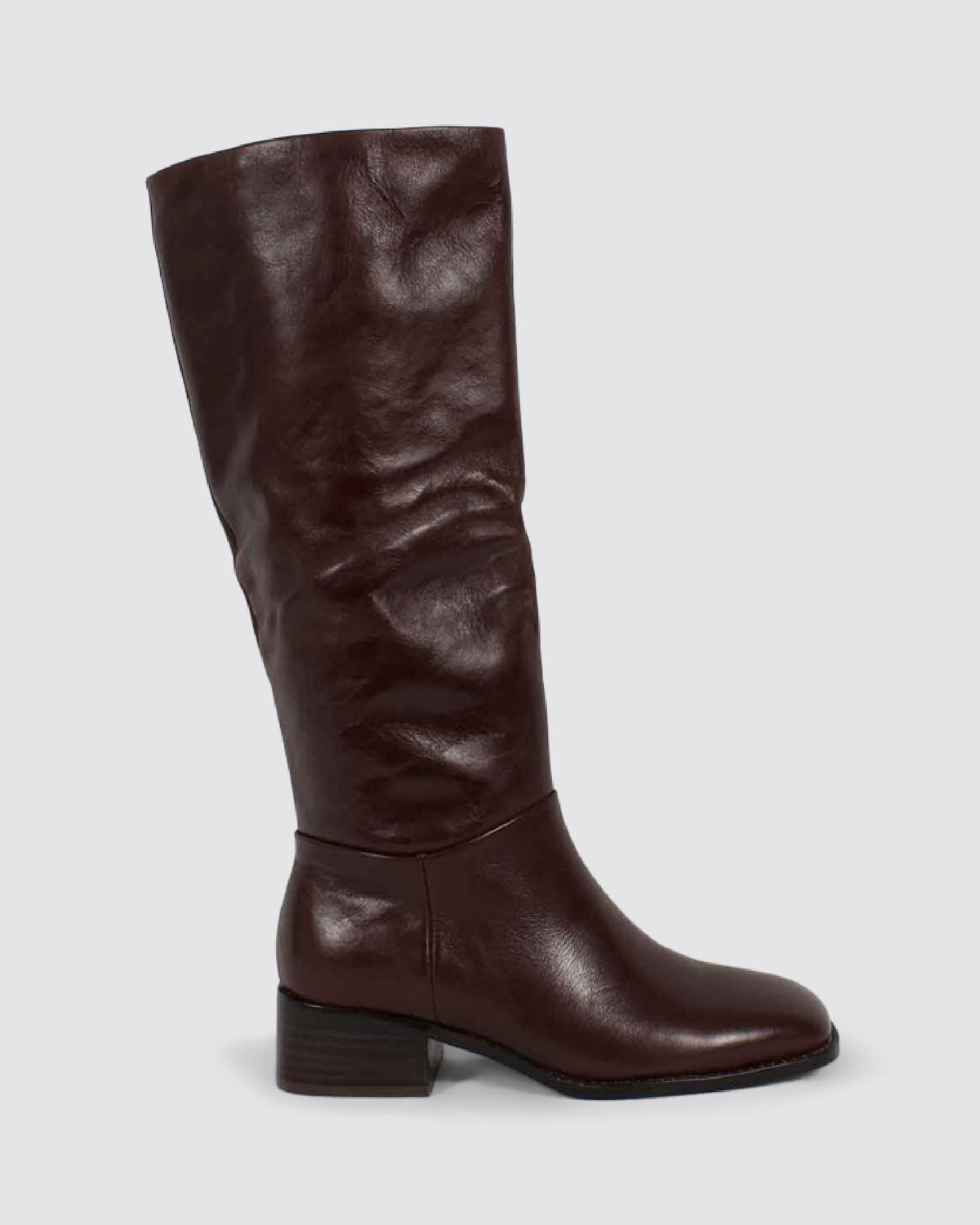 MYLES LONG BOOTS CHOCOLATE BROWN