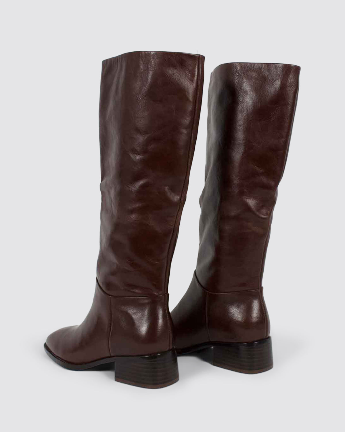 MYLES LONG BOOTS CHOCOLATE BROWN