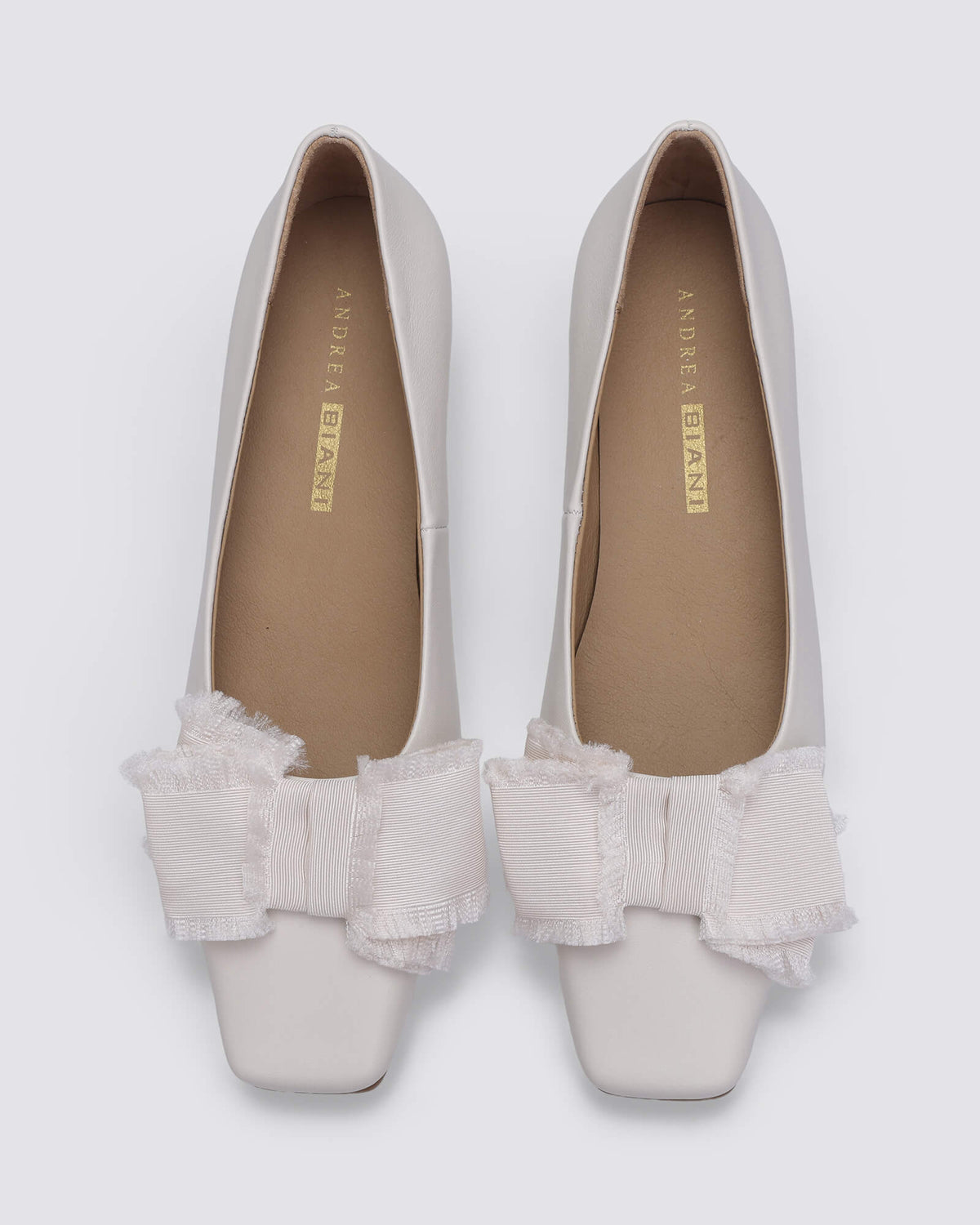 MONET FLATS CLOUD LEATHER
