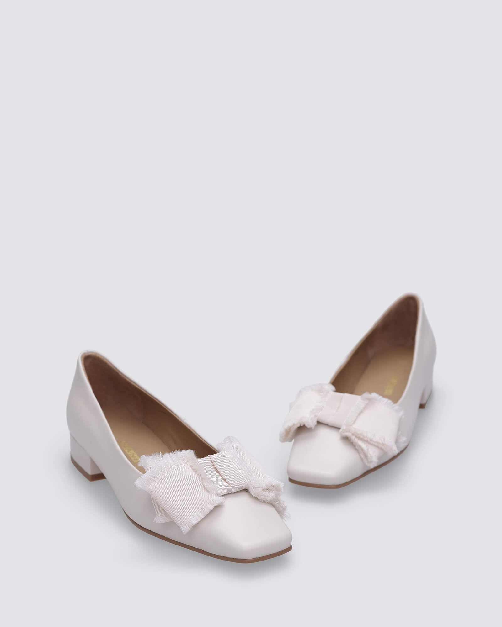 MONET FLATS CLOUD LEATHER