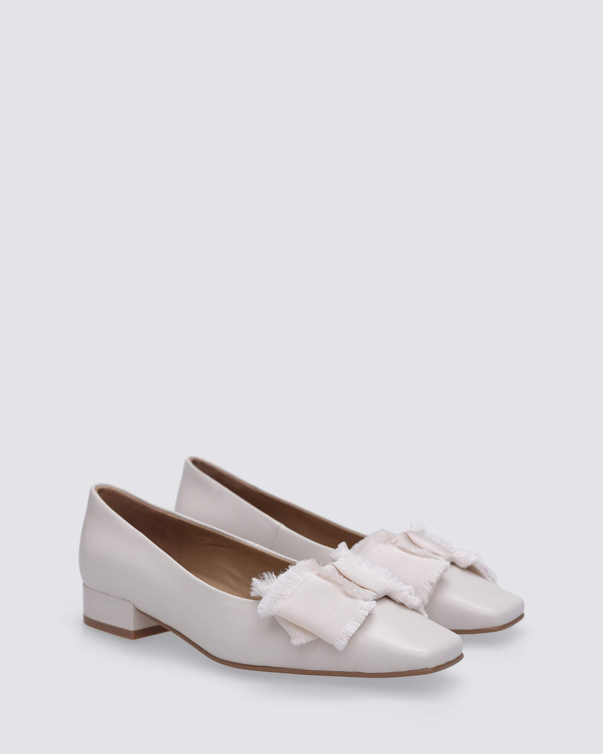 MONET FLATS CLOUD LEATHER