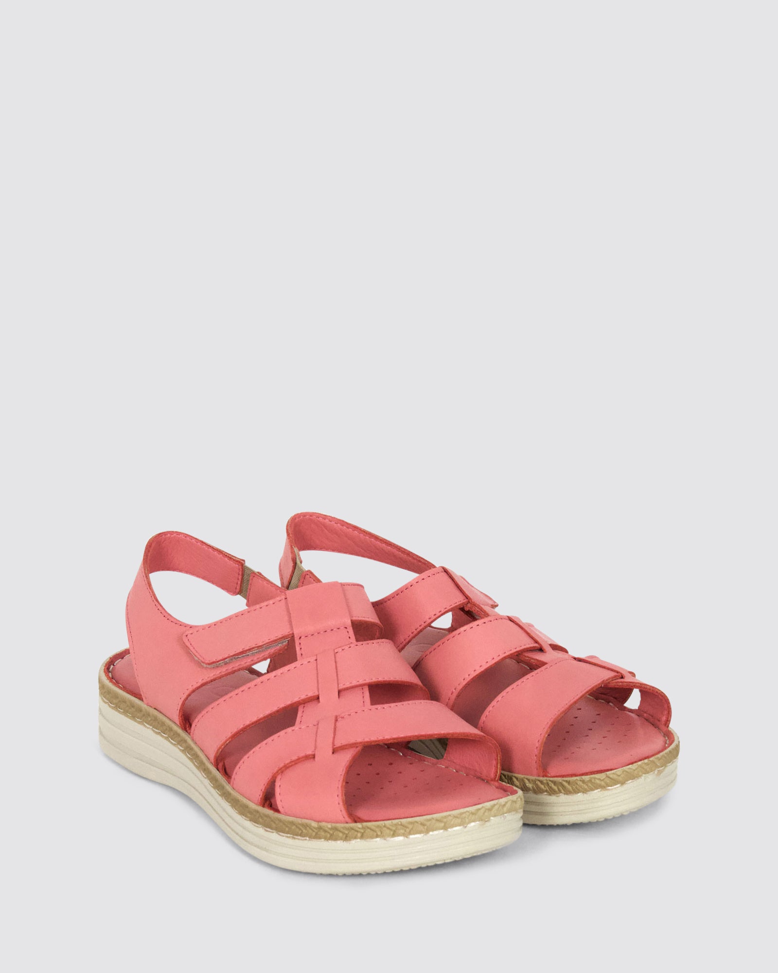 FREDA SANDALS FLOWER LEATHER