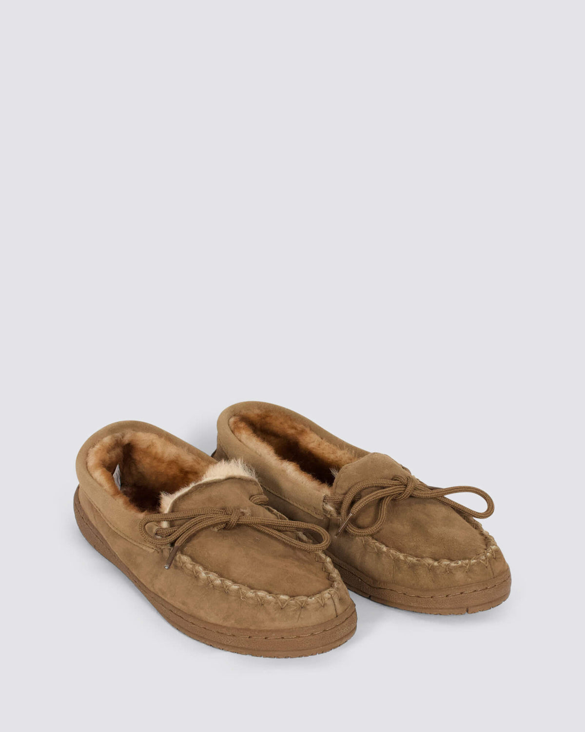 MOCCASIN UNISEX SLIPPERS TAN