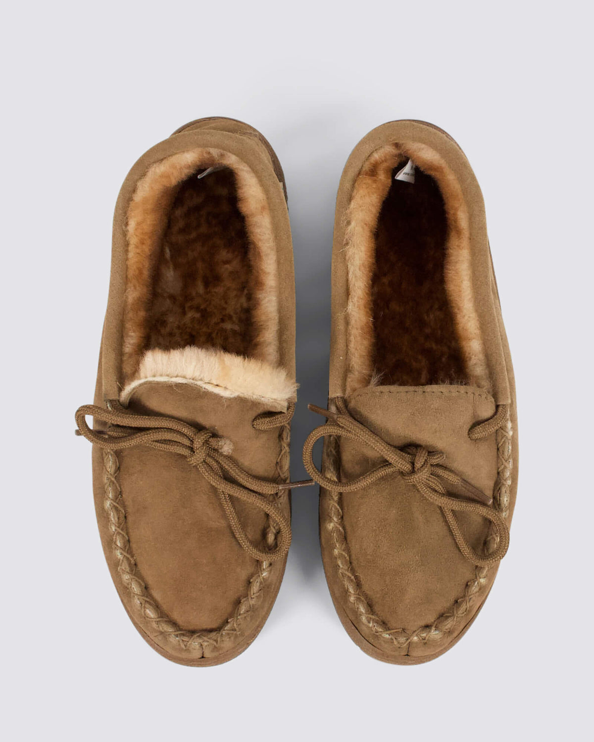 MOCCASIN UNISEX SLIPPERS TAN