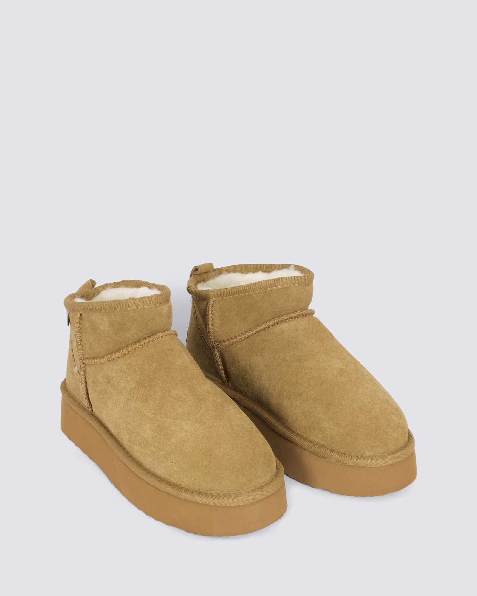 NIKAU MINI UGG BOOTS WALNUT