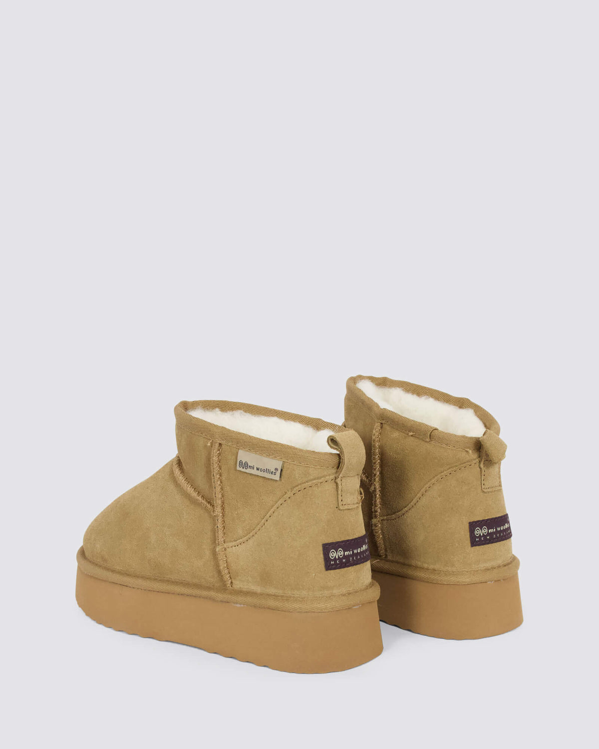 NIKAU MINI UGG BOOTS WALNUT