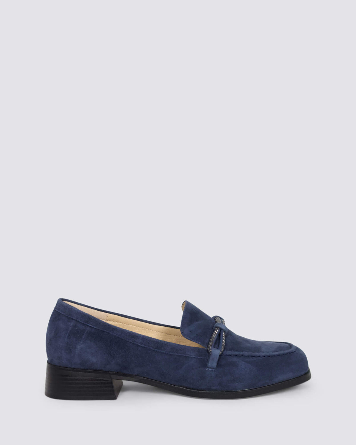 VANESSA LOAFERS NAVY SUEDE