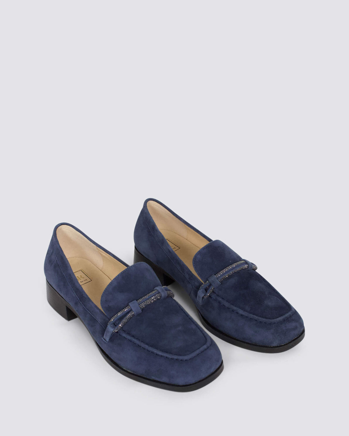 VANESSA LOAFERS NAVY SUEDE