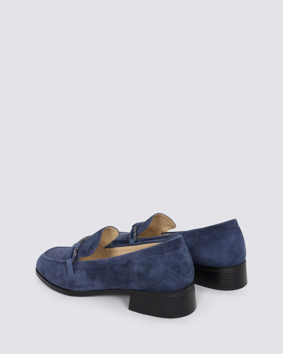 VANESSA LOAFERS NAVY SUEDE