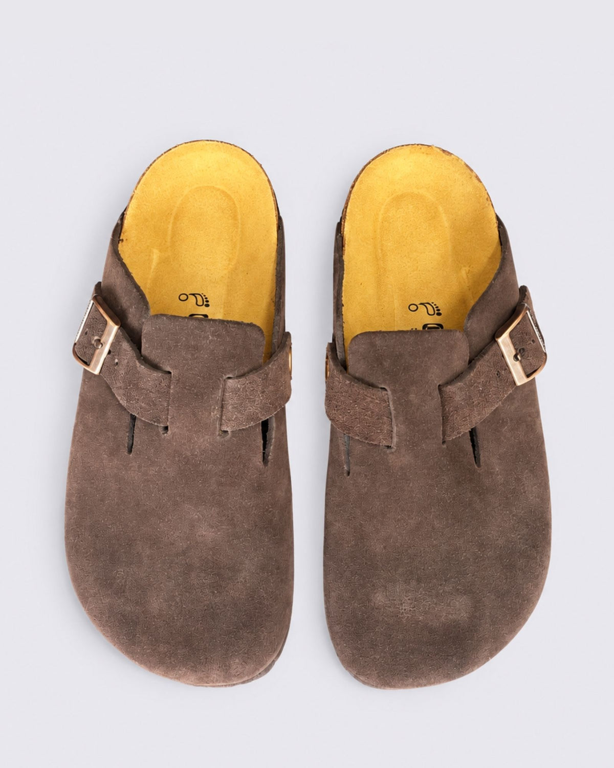N2724 SLIDES CHOCOLATE SUEDE