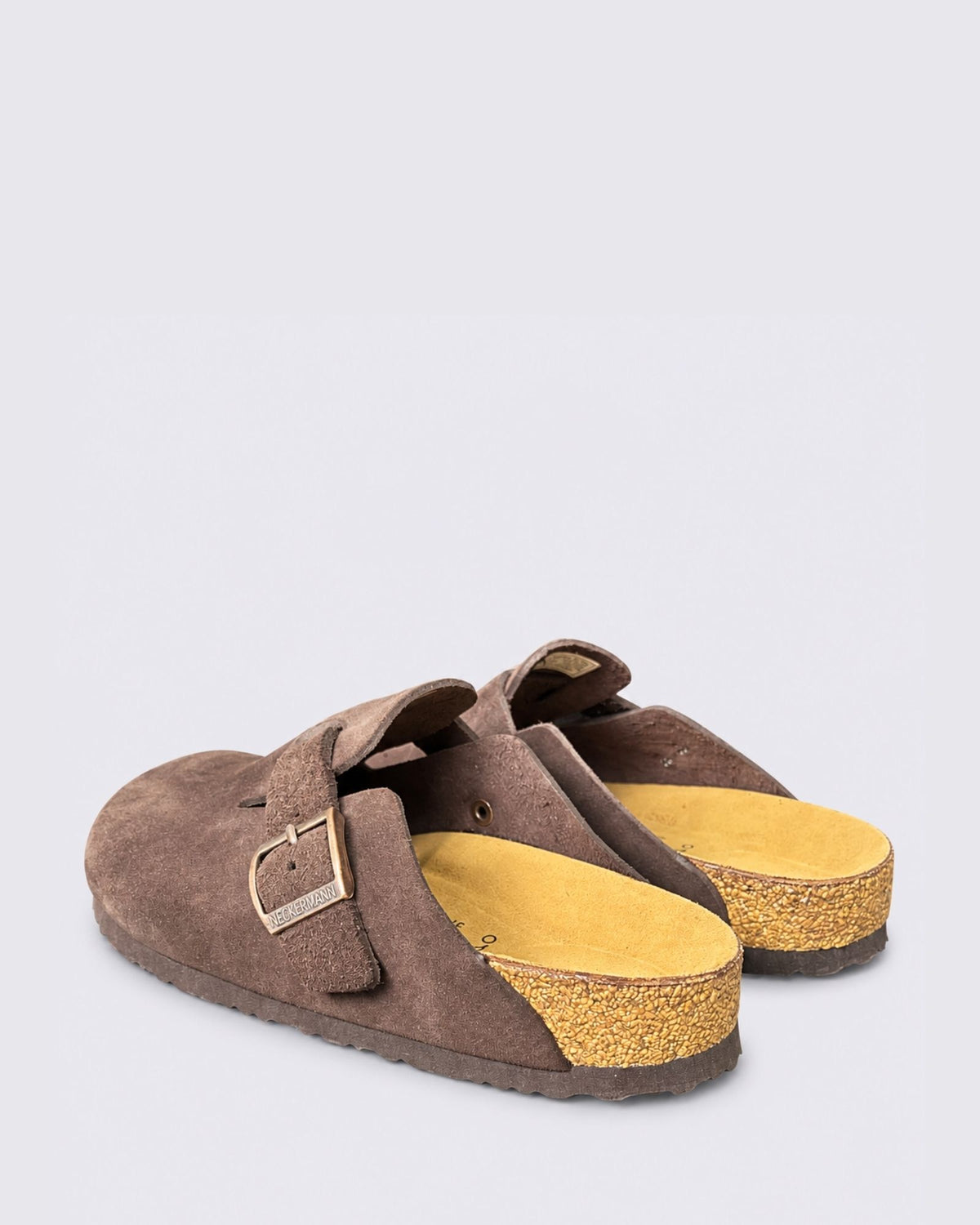 N2724 SLIDES CHOCOLATE SUEDE